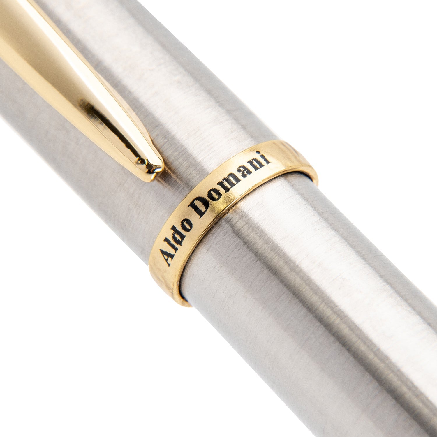 Monteverde Aldo Domani Ball Pen - Brushed Steel GT 5