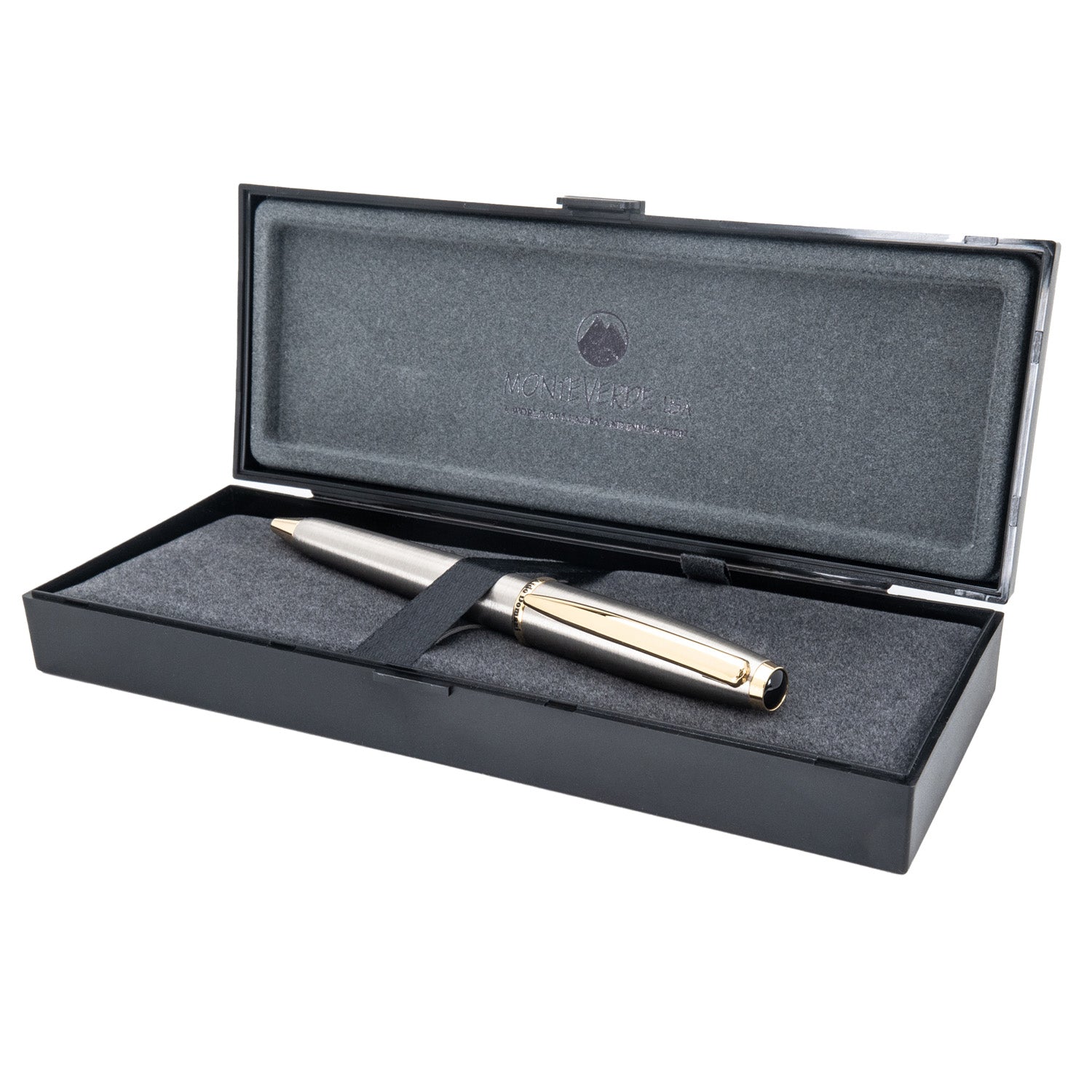 Monteverde Aldo Domani Ball Pen - Brushed Steel GT 9