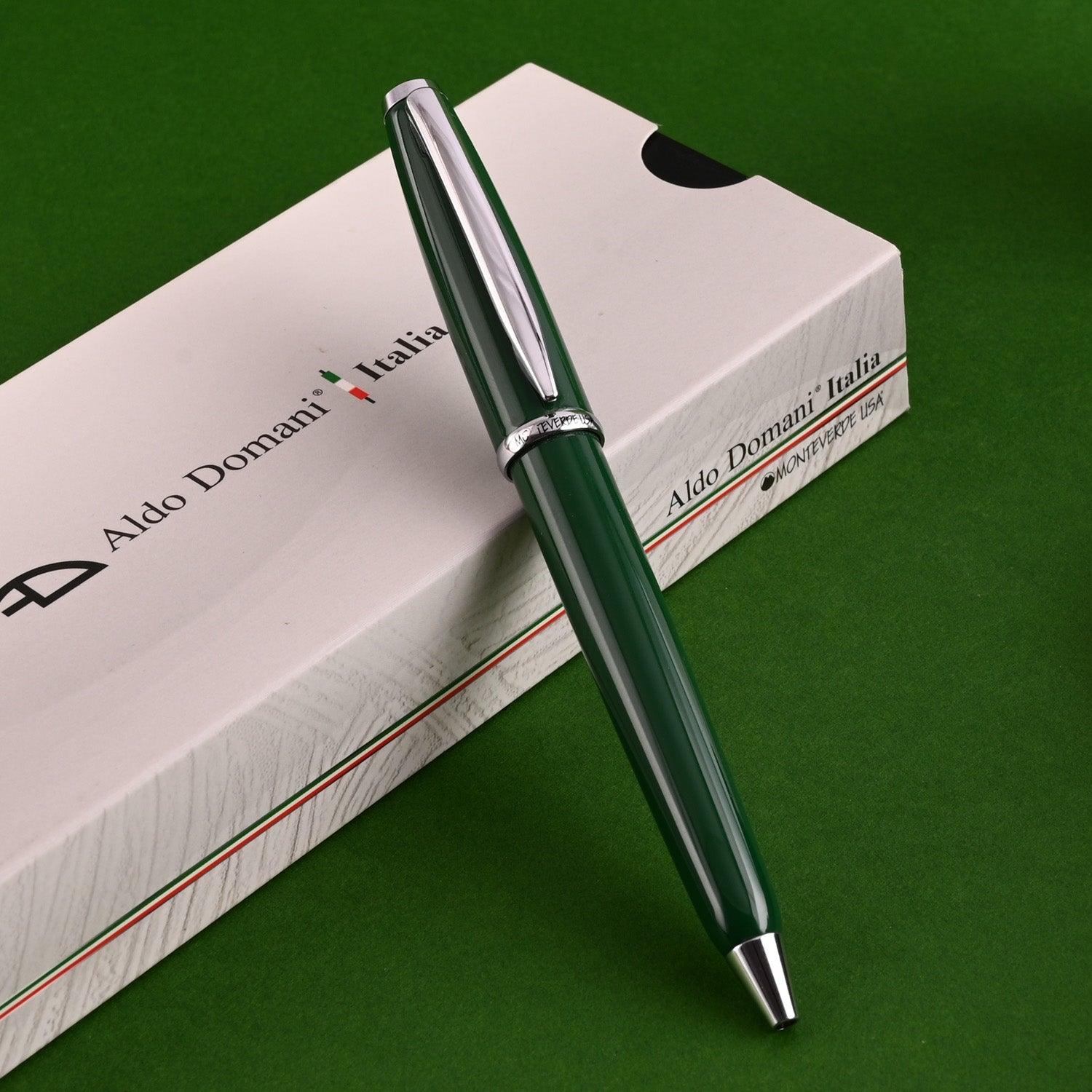 Monteverde Aldo Domani Ball Pen - Green CT 9