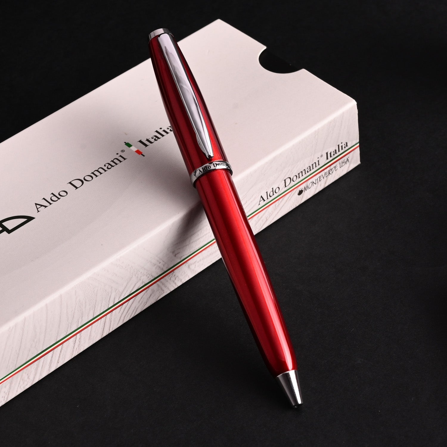 Monteverde Aldo Domani Ball Pen - Red CT