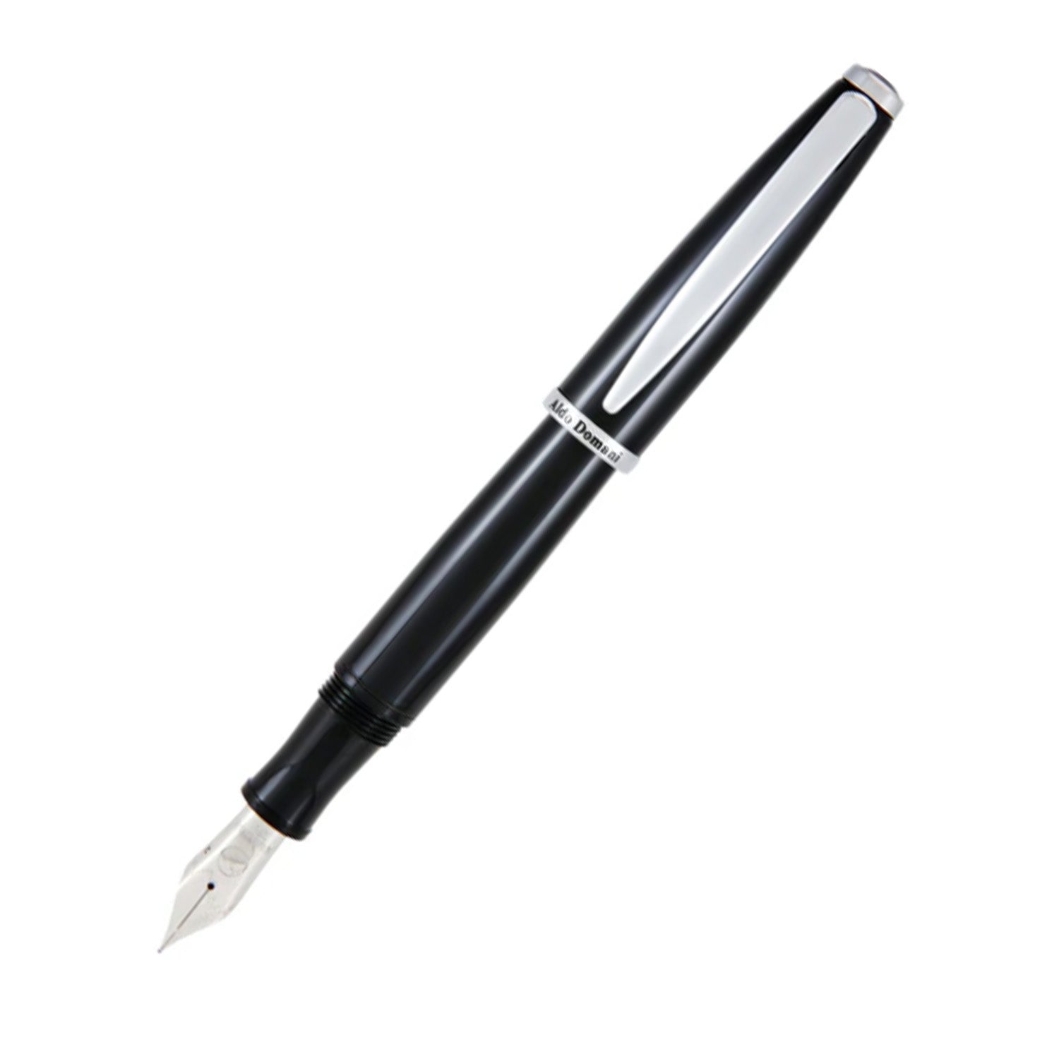 Monteverde Aldo Domani Fountain Pen - Black CT 1