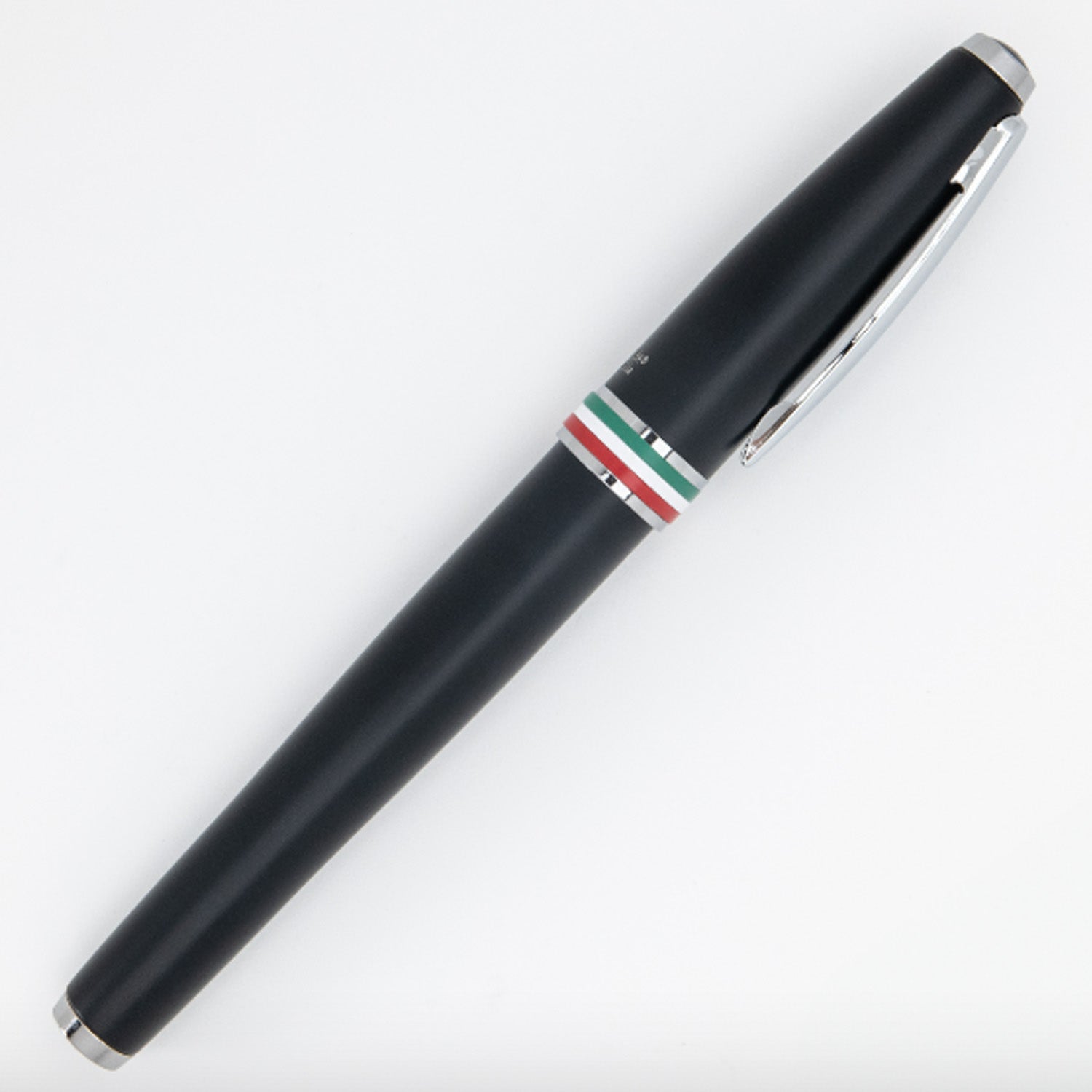Monteverde Aldo Domani Italia Fountain Pen - Matte Black CT 8