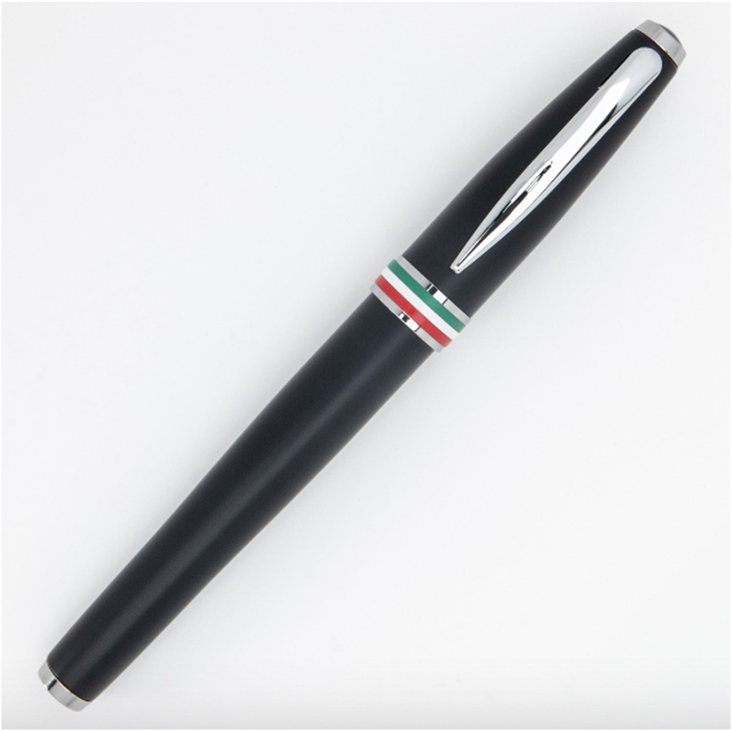 Monteverde Aldo Domani Italia Fountain Pen - Matte Black CT 9