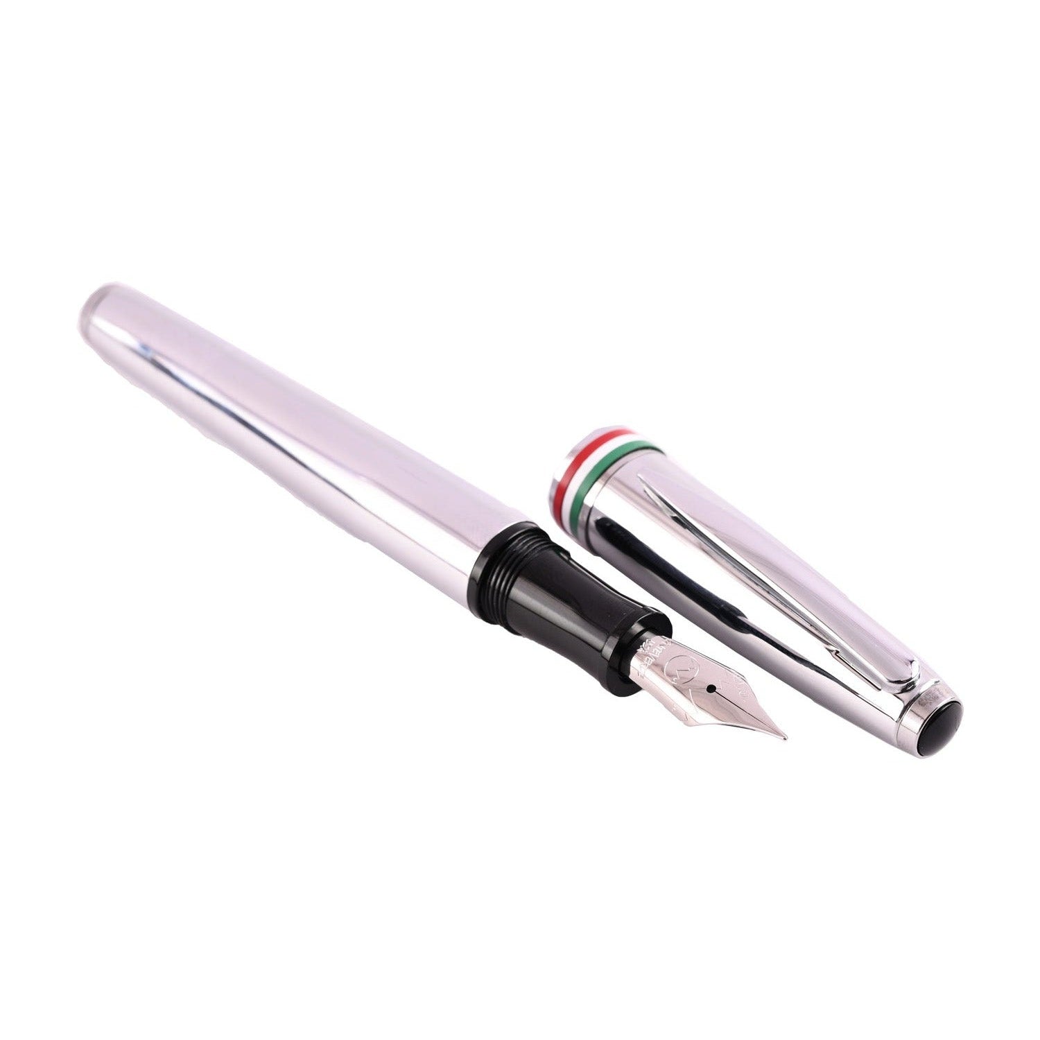 Monteverde Aldo Domani Italia Fountain Pen - Mirror Chrome CT 1