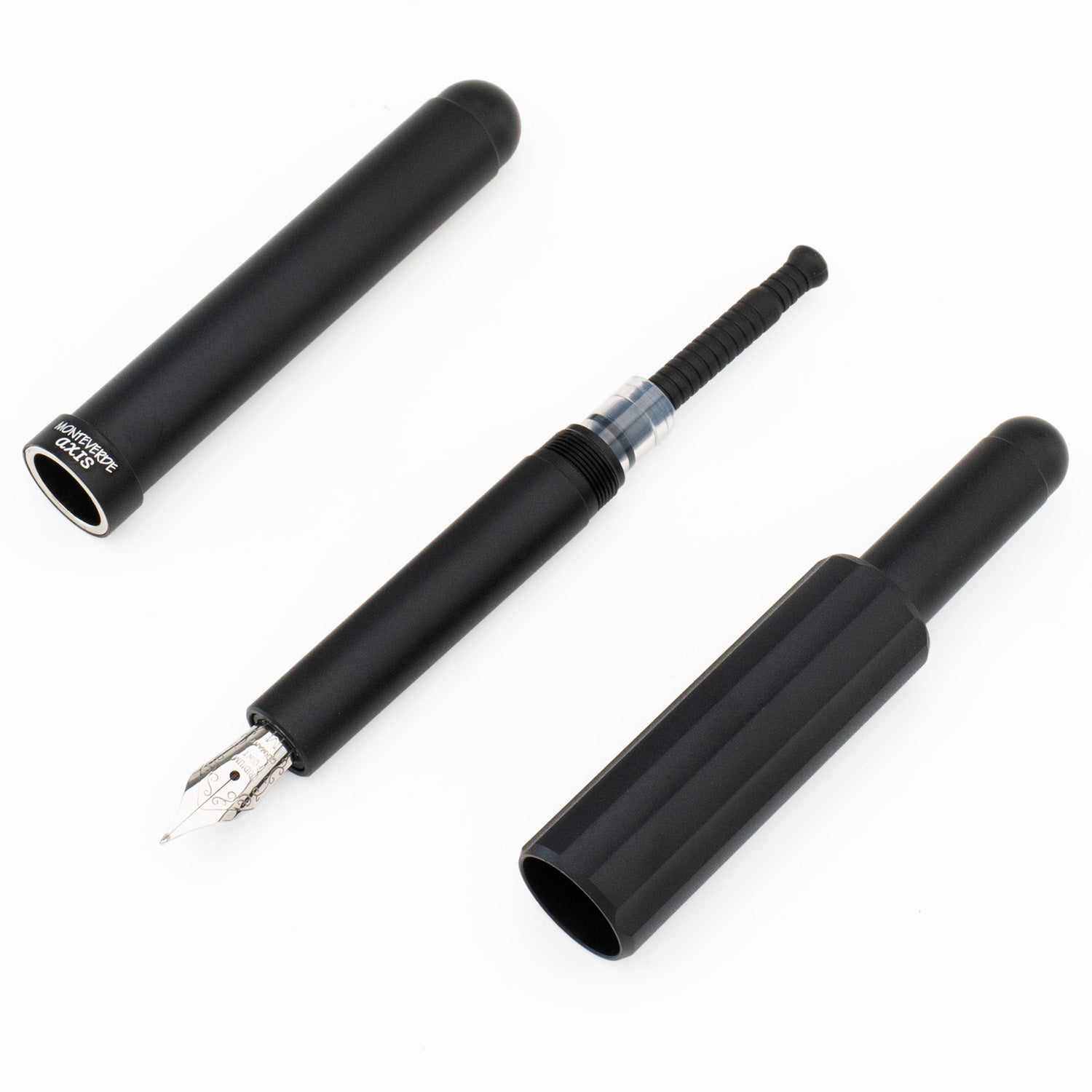 Monteverde Axis Fountain Pen - Matte Black