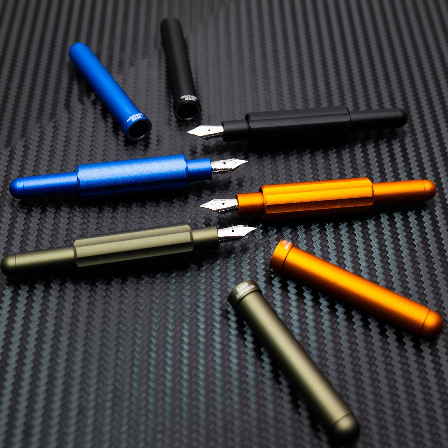 Monteverde Axis Fountain Pen - Matte Black