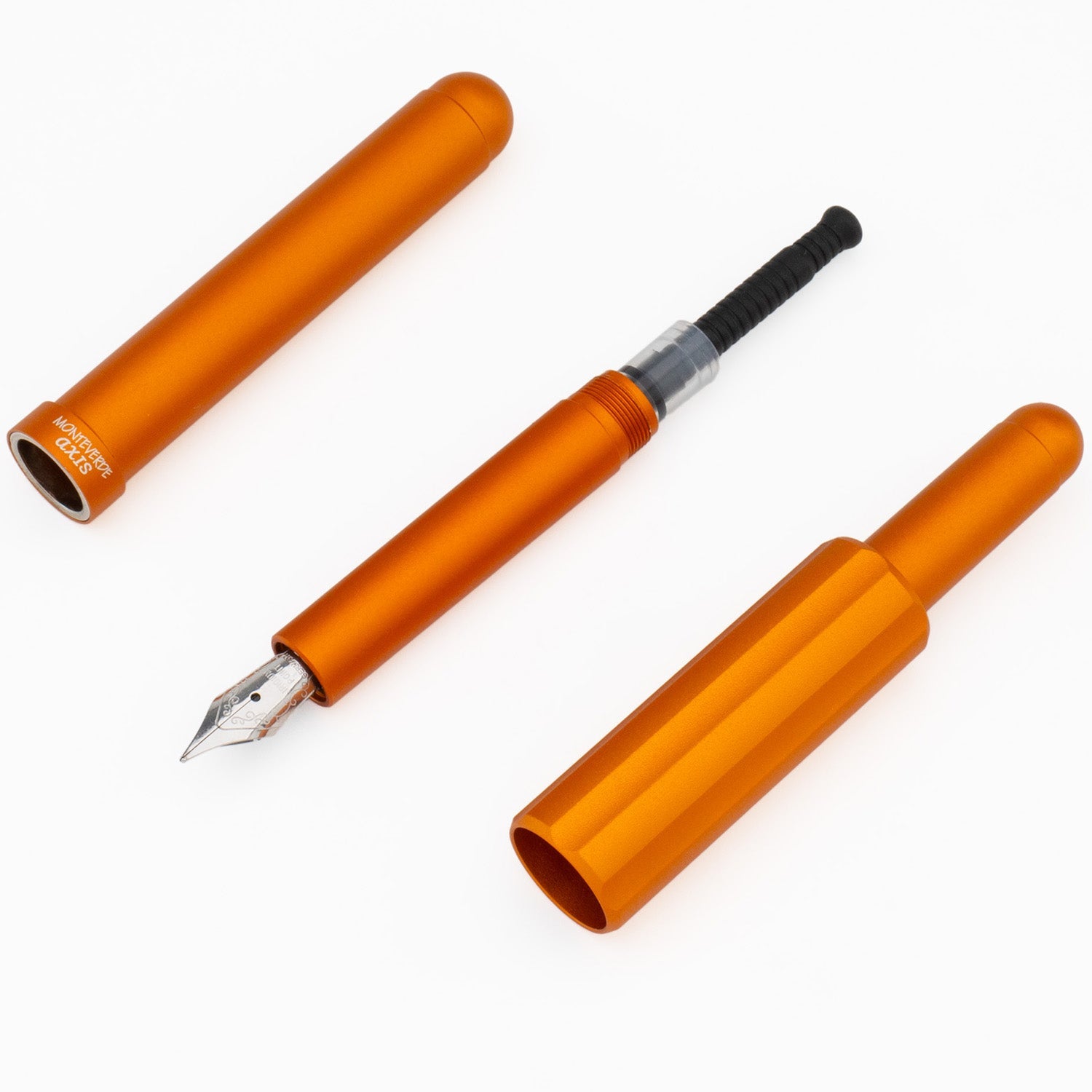 Monteverde Axis Fountain Pen - Matte Orange