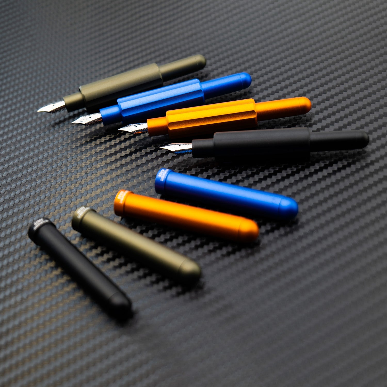 Monteverde Axis Fountain Pen - Matte Orange