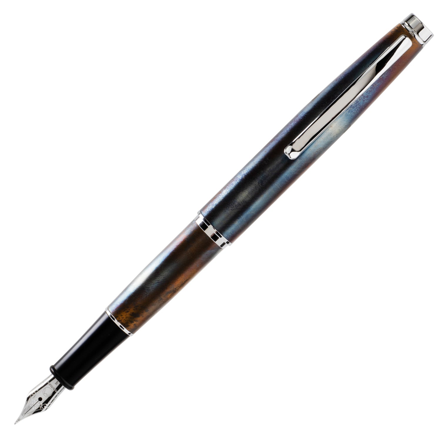 Monteverde Dakota Fountain Pen - Raw Flame CT