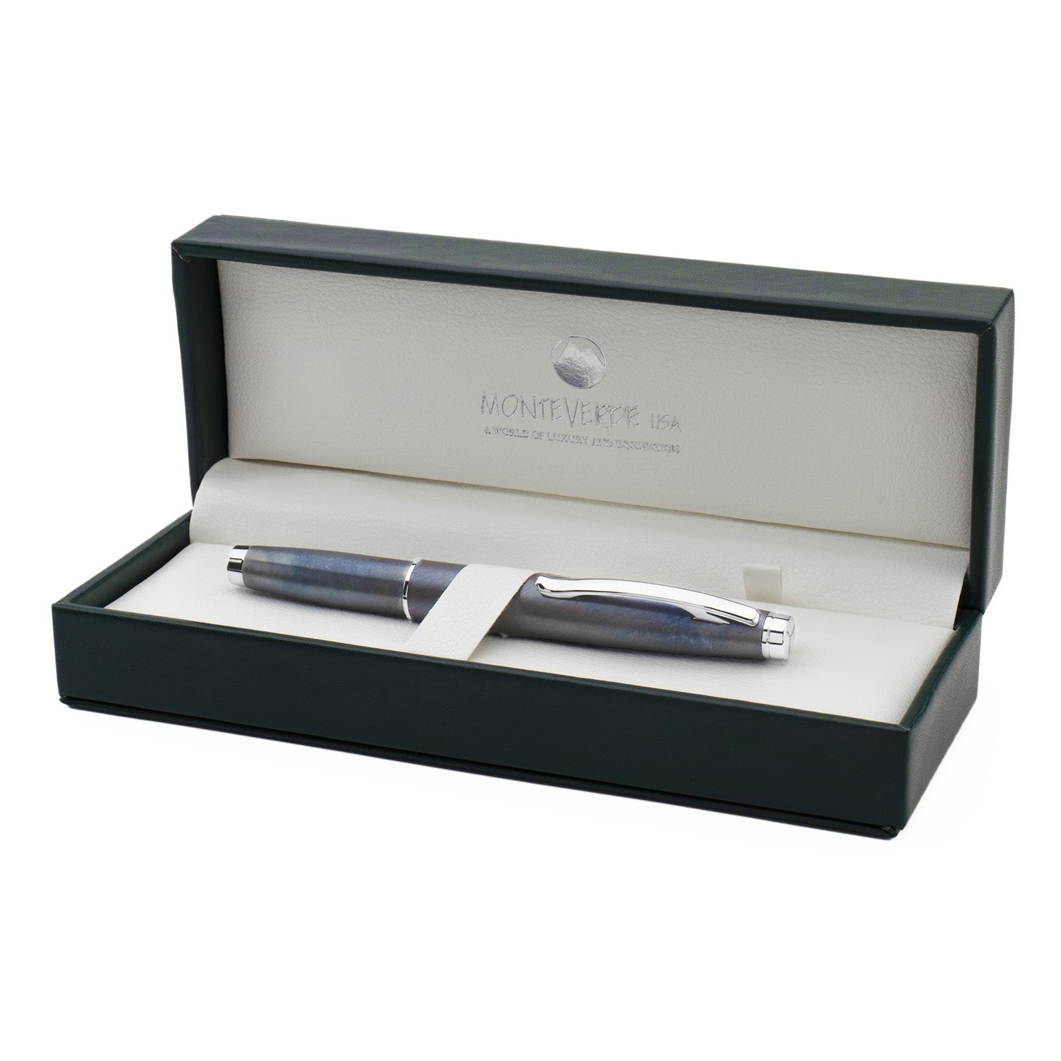 Monteverde Dakota Fountain Pen - Raw Flame CT