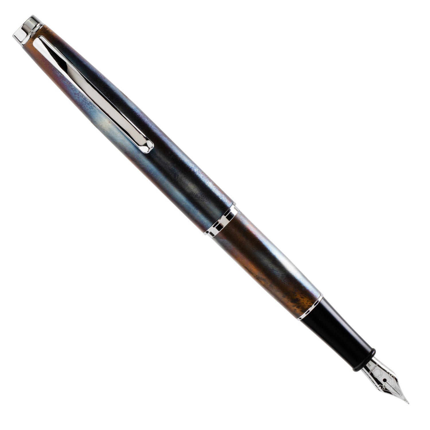 Monteverde Dakota Fountain Pen - Raw Flame CT