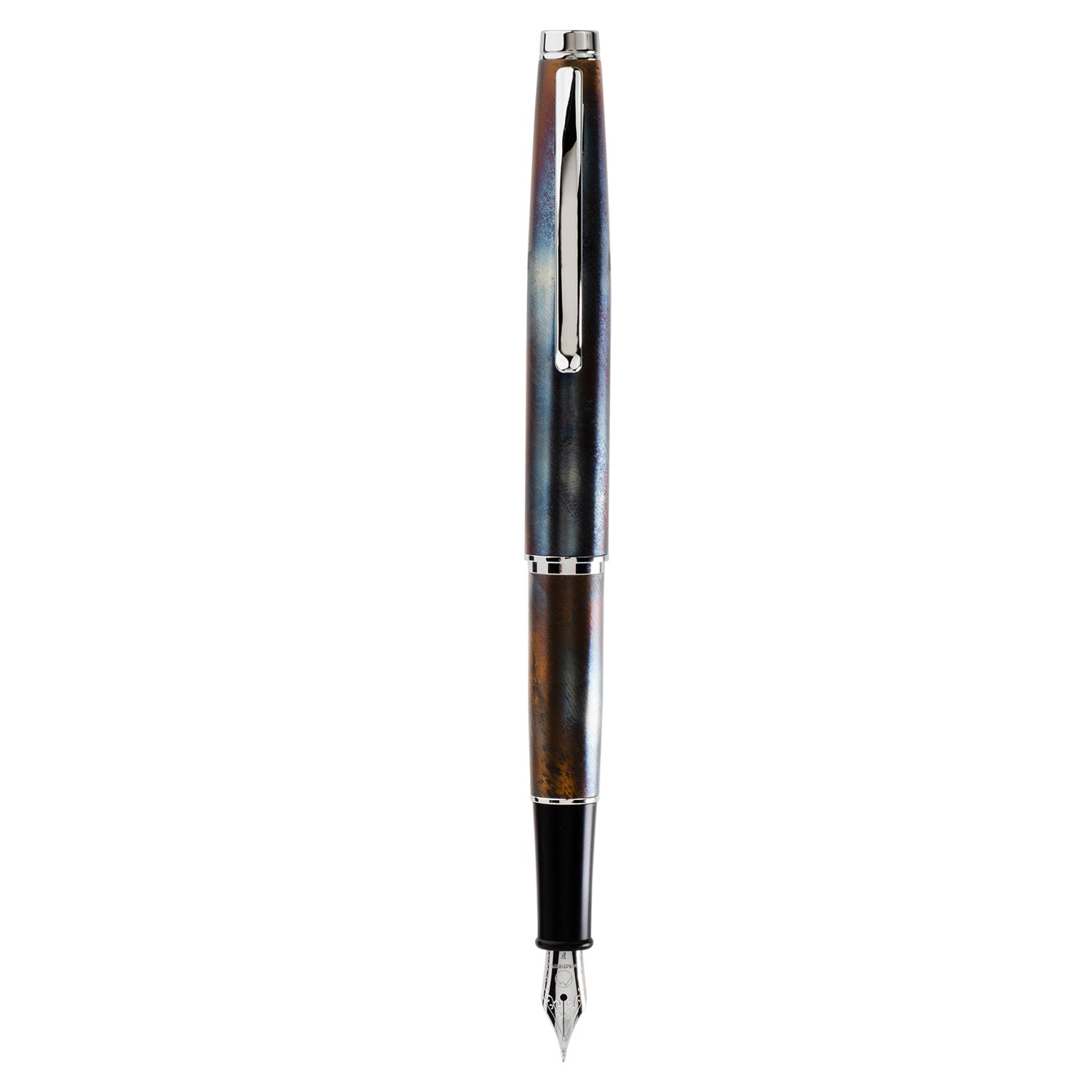 Monteverde Dakota Fountain Pen - Raw Flame CT