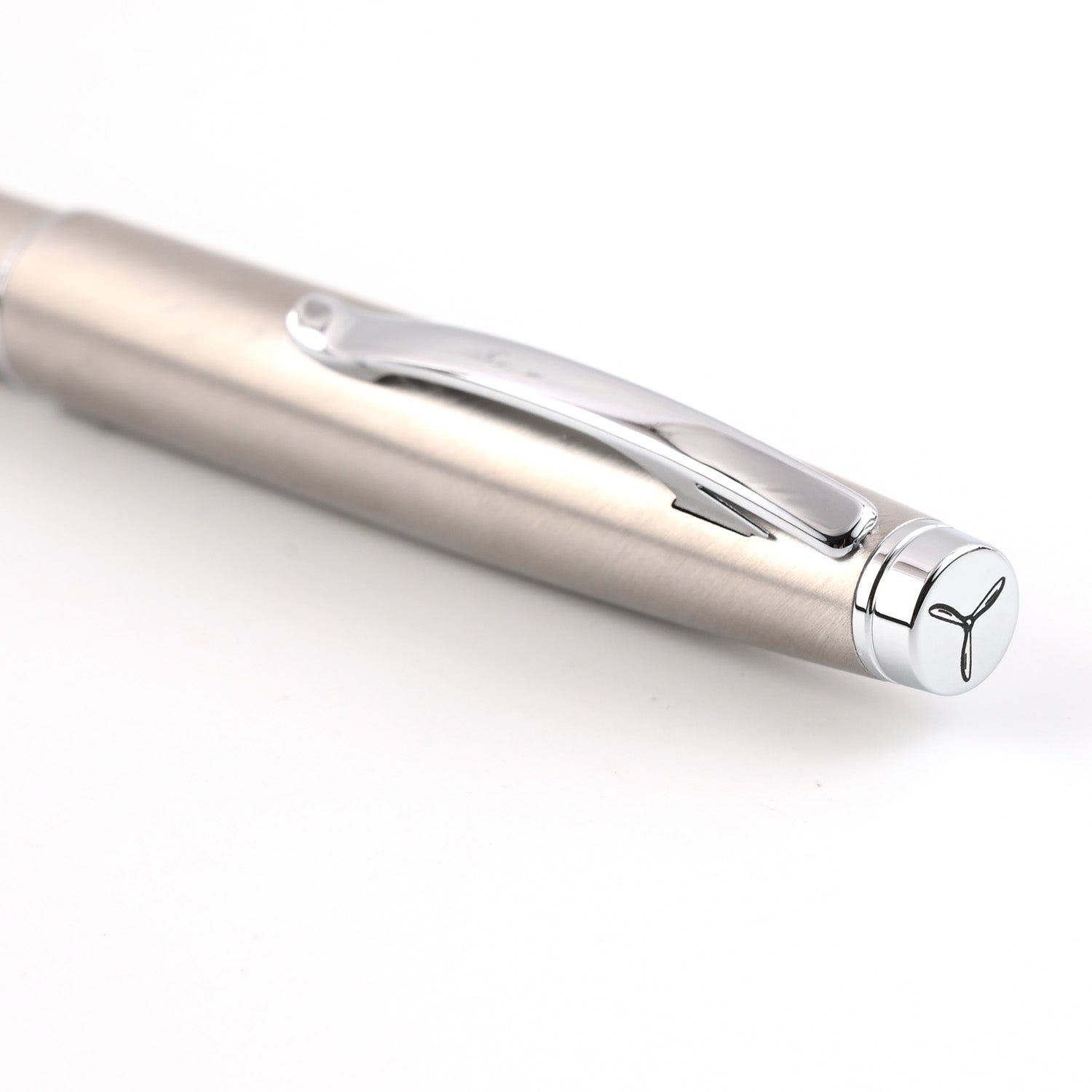 Monteverde Dakota Fountain Pen - Stainless Steel CT