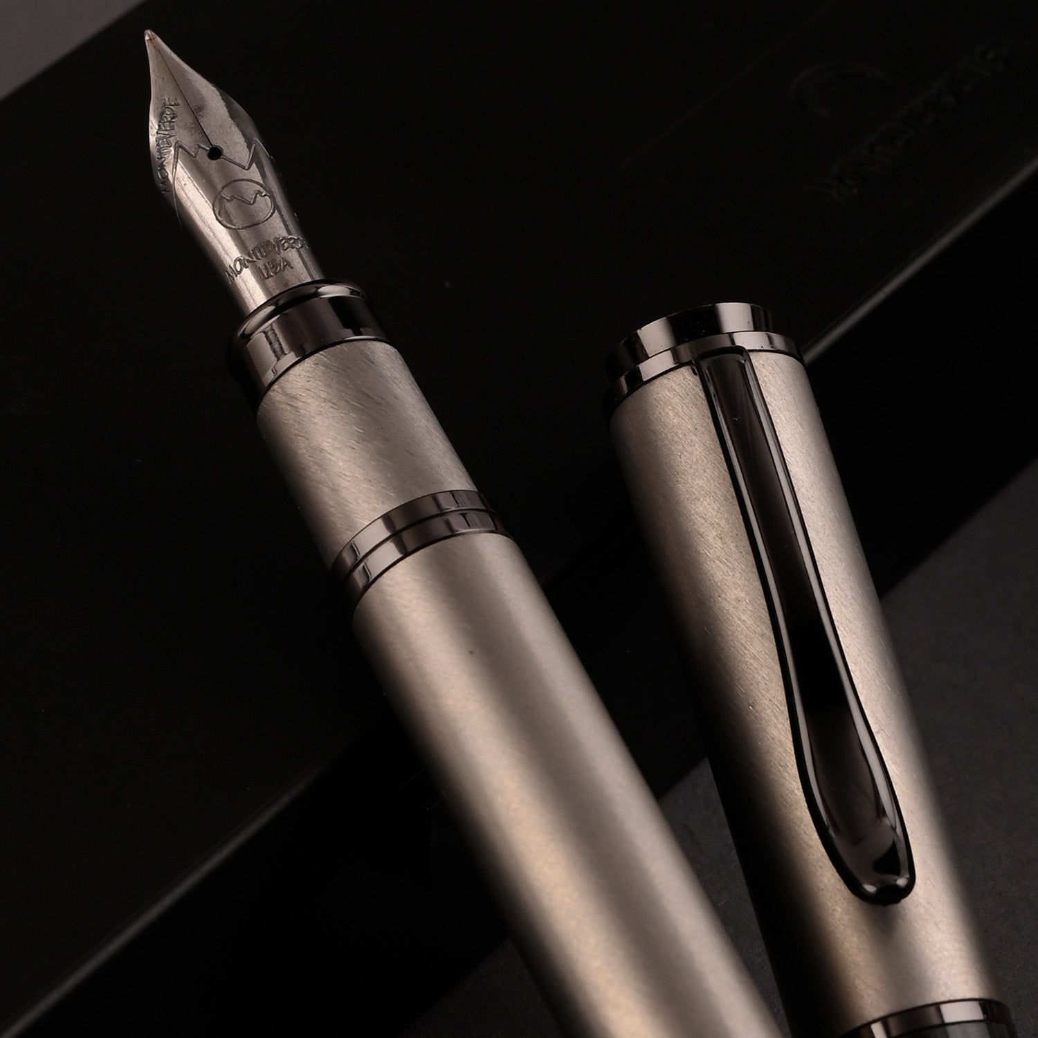 Monteverde Innova Ti Fountain Pen - Titanium PVD