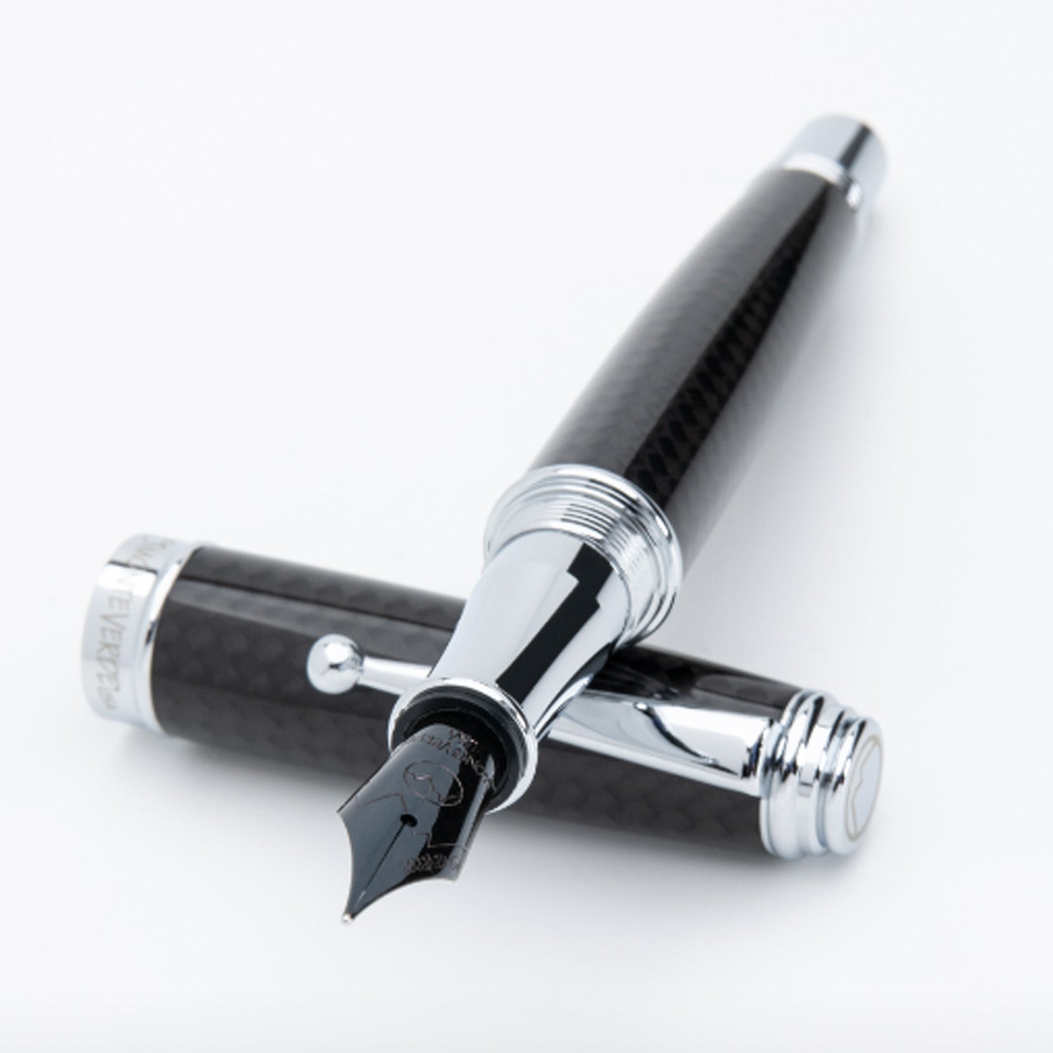 Monteverde Invincia Deluxe Fountain Pen - Black CT 1