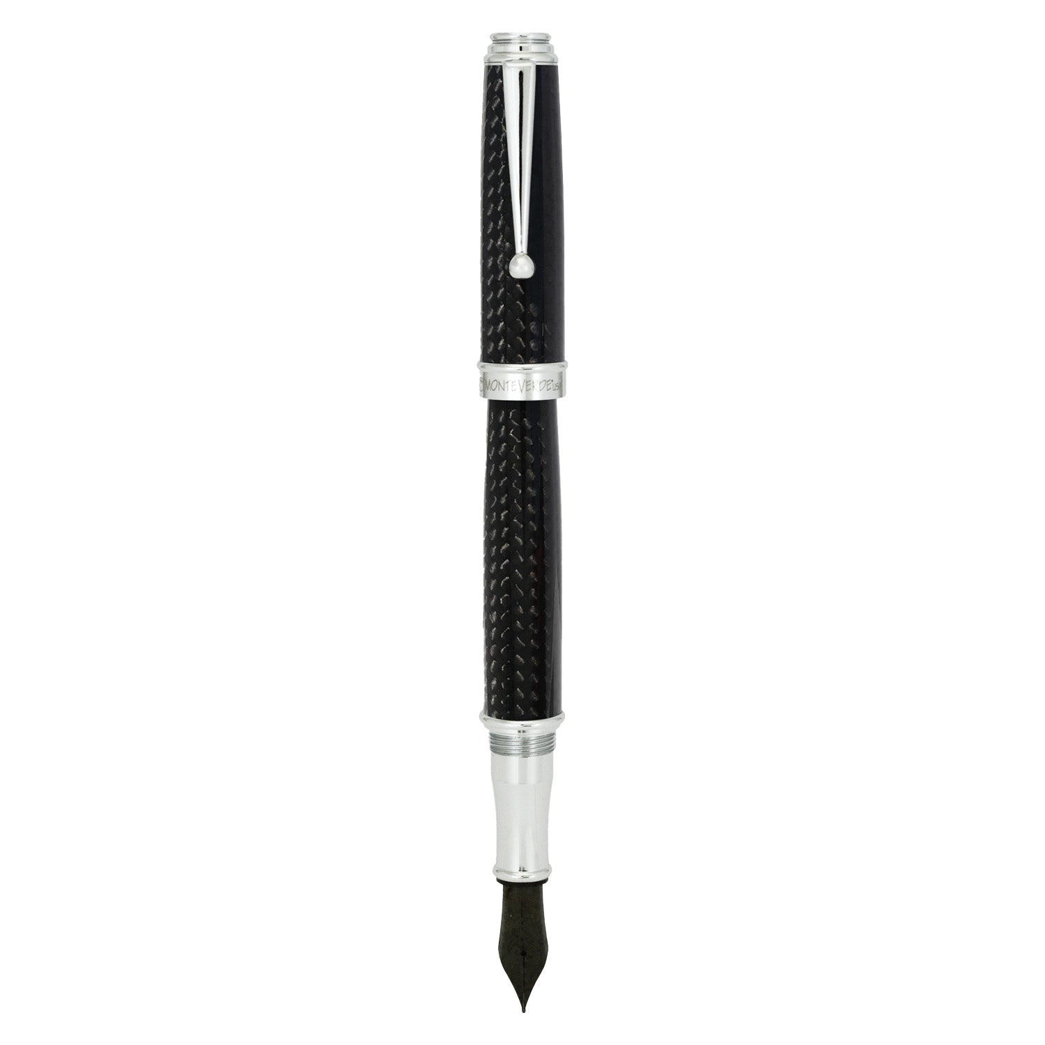 Monteverde Invincia Deluxe Fountain Pen - Black CT 6
