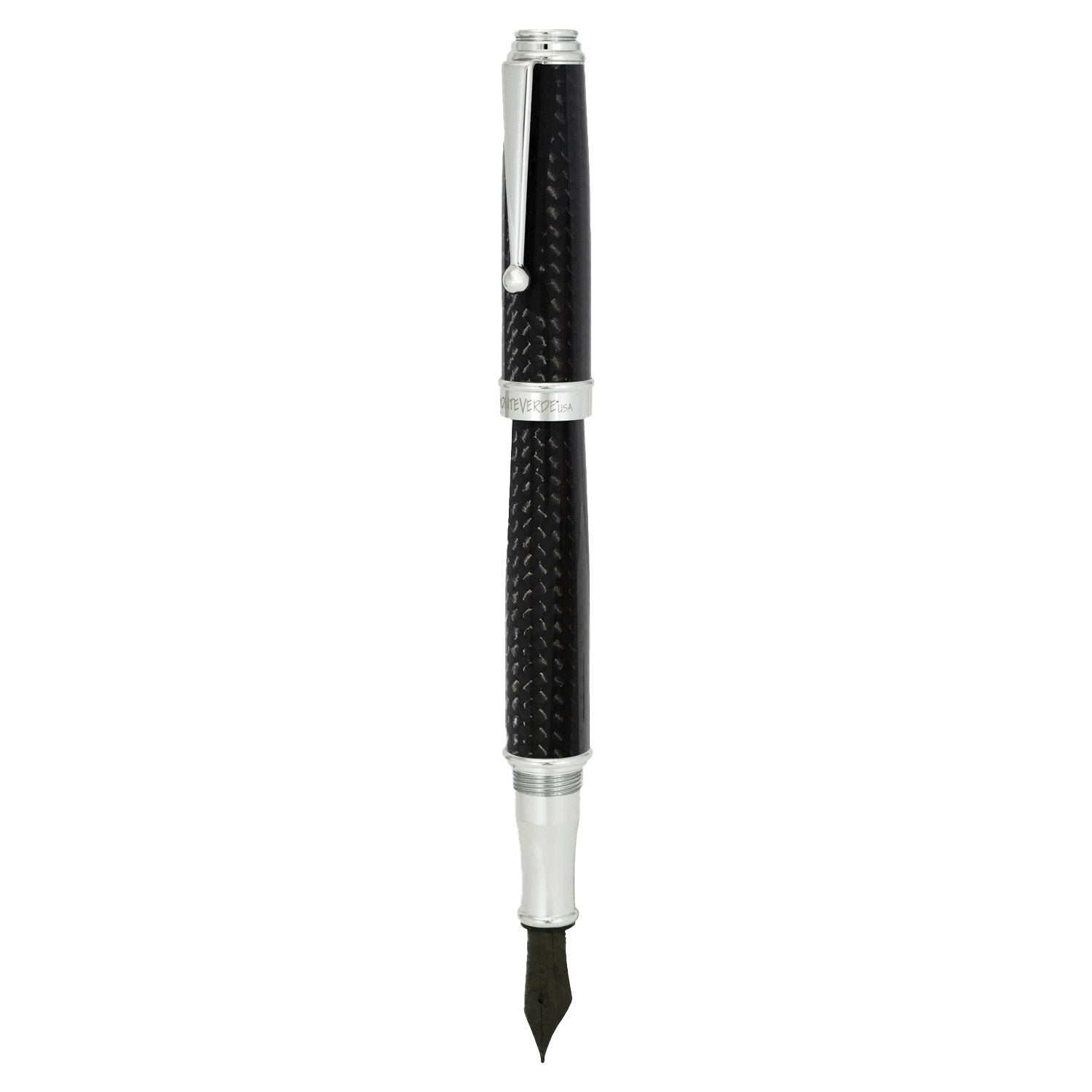 Monteverde Invincia Deluxe Fountain Pen - Black CT 9