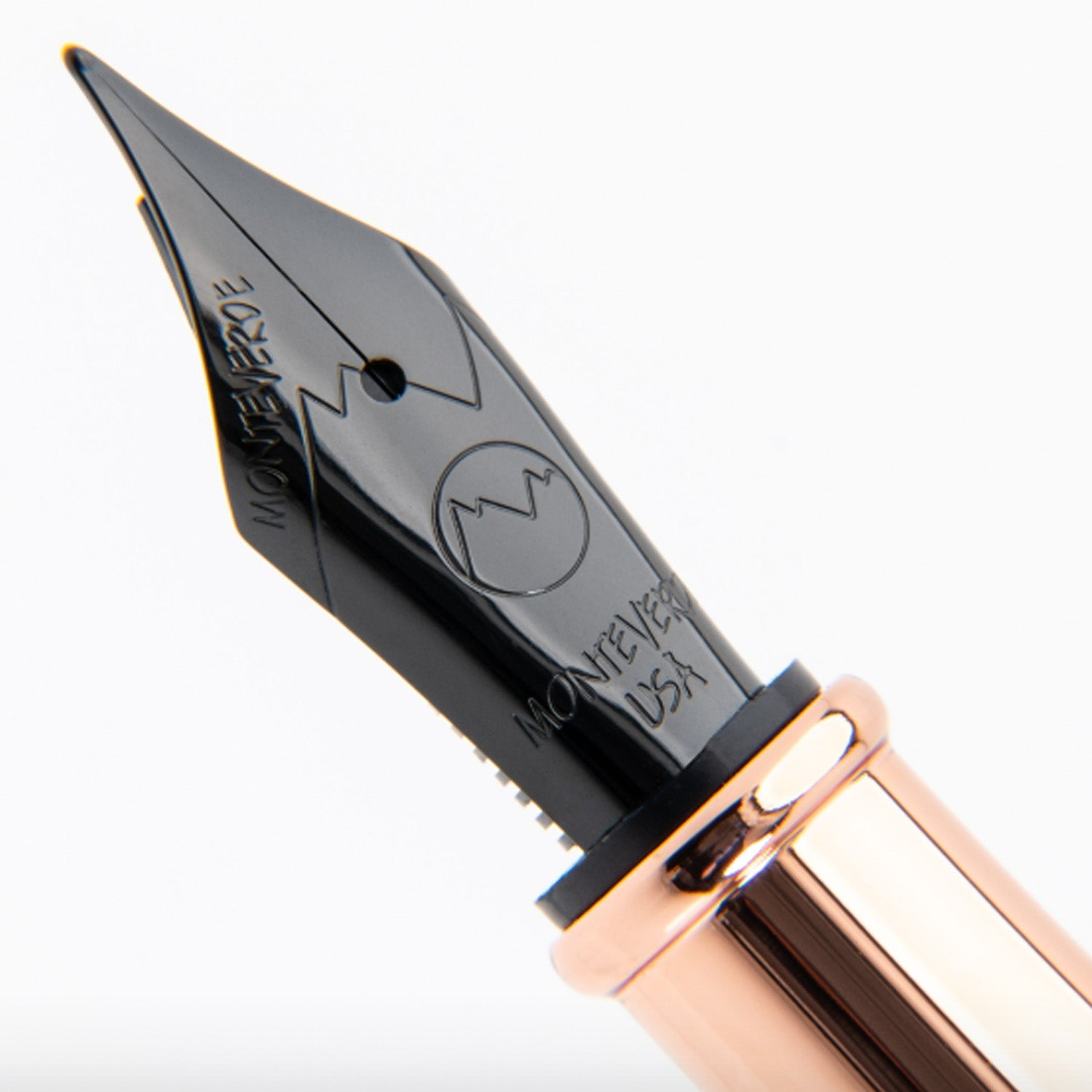Monteverde Invincia Deluxe Fountain Pen - Black RGT 9