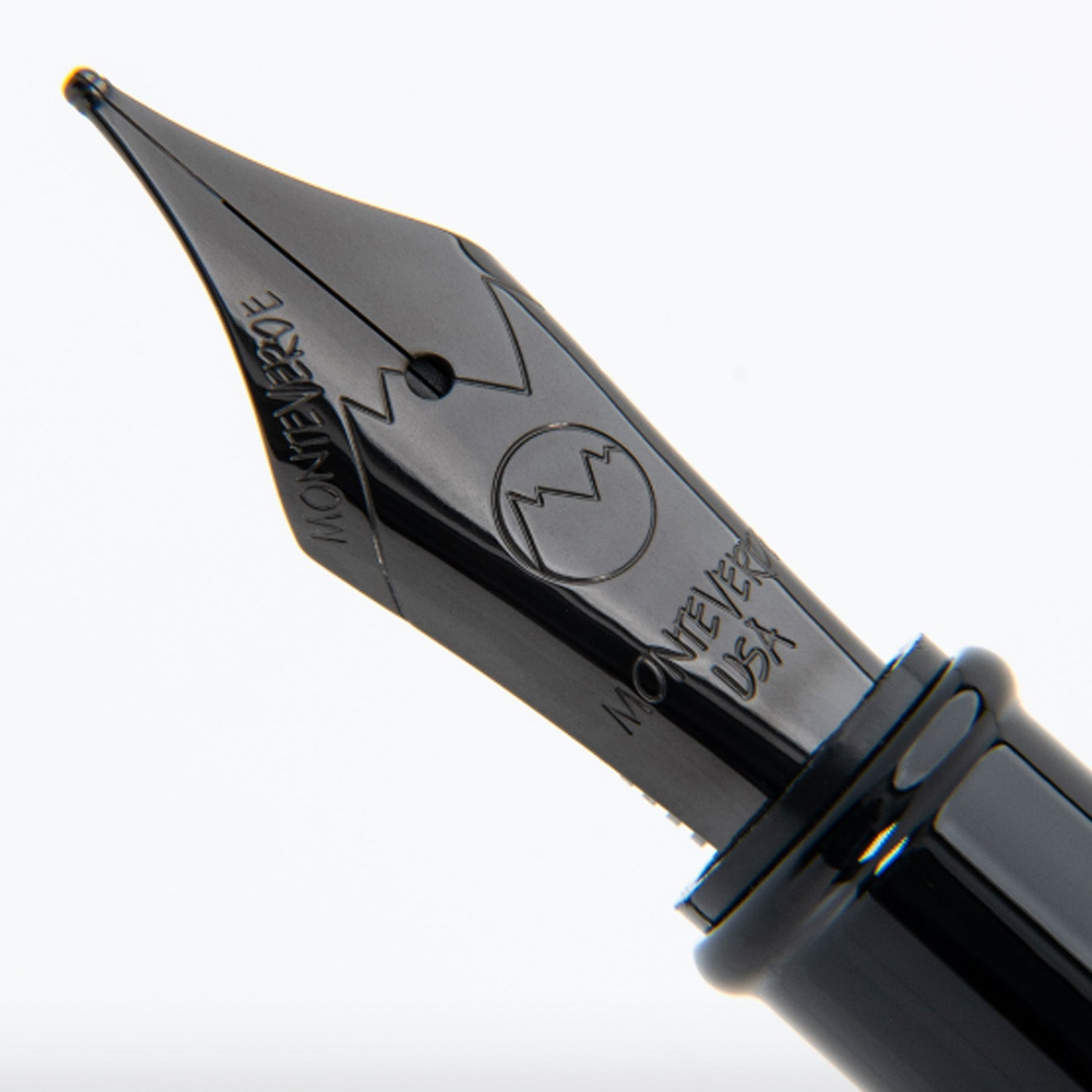 Monteverde Invincia Fountain Pen - Stealth Black BT 10