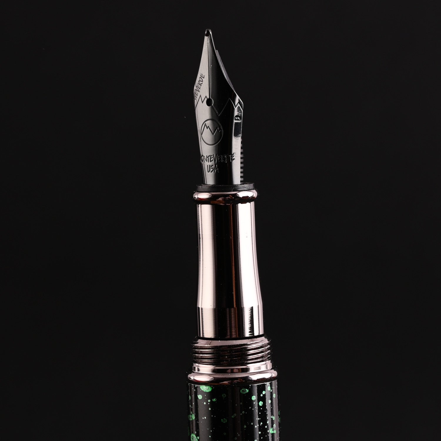 Monteverde Invincia Vega Fountain Pen - Starlight Green 13
