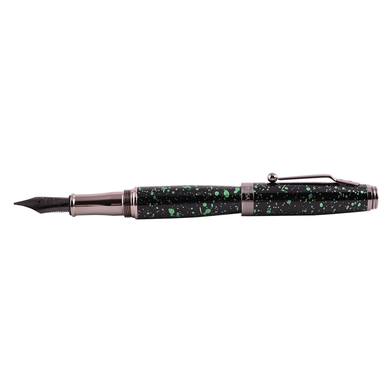 Monteverde Invincia Vega Fountain Pen - Starlight Green 5
