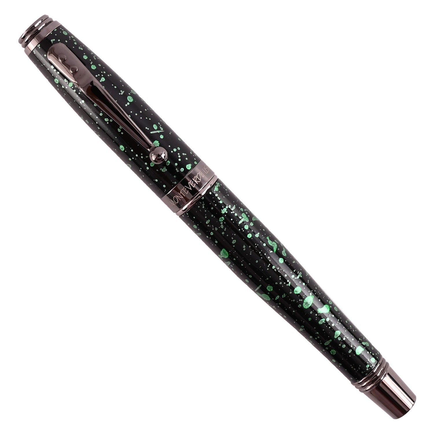 Monteverde Invincia Vega Fountain Pen - Starlight Green 6