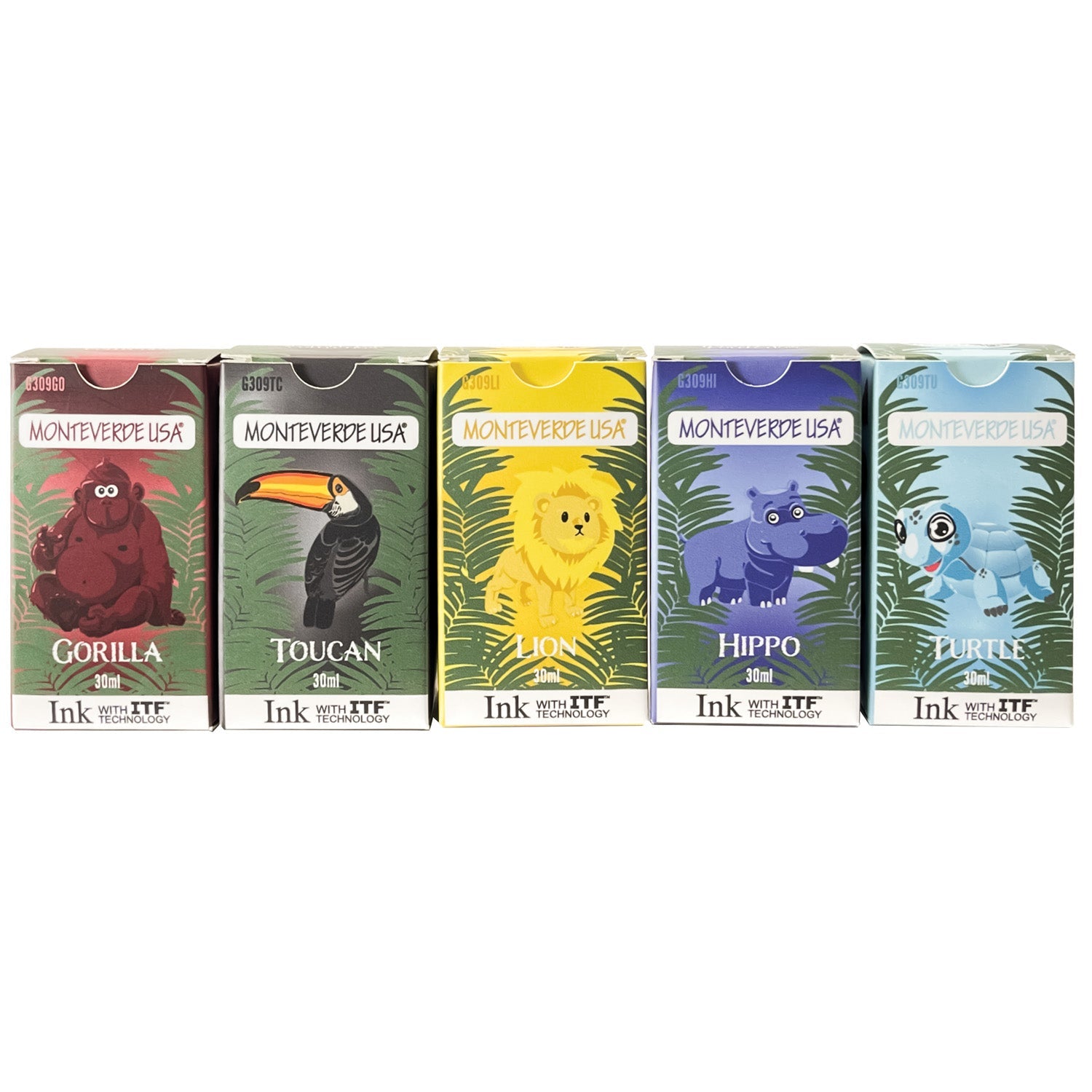 Monteverde Jungle Ink Bottle Gift Set 2