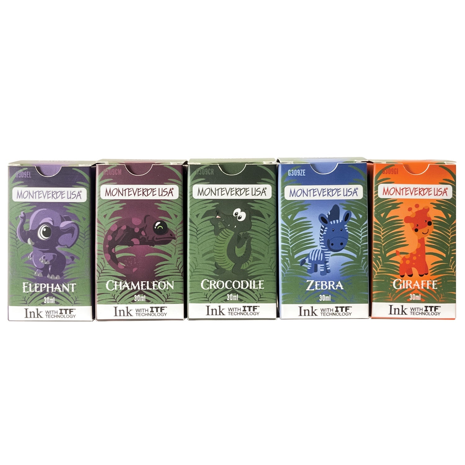 Monteverde Jungle Ink Bottle Gift Set 3