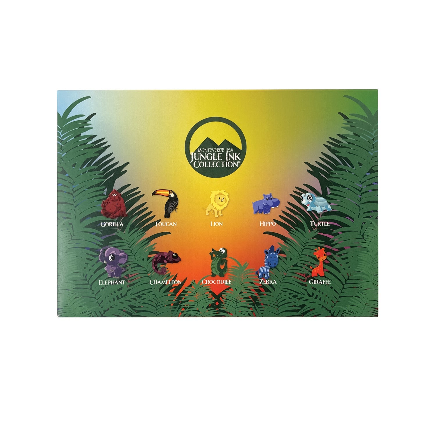 Monteverde Jungle Ink Bottle Gift Set 4