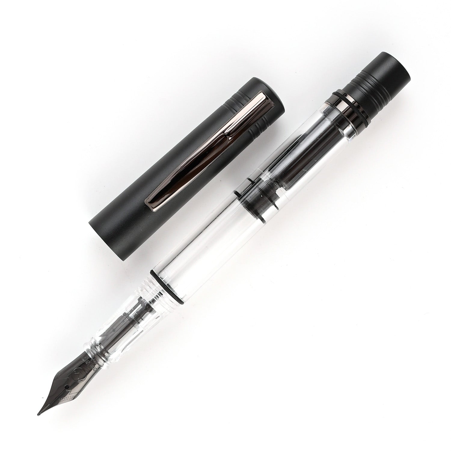 Monteverde MP1 Fountain Pen - Black Noir PVD 2