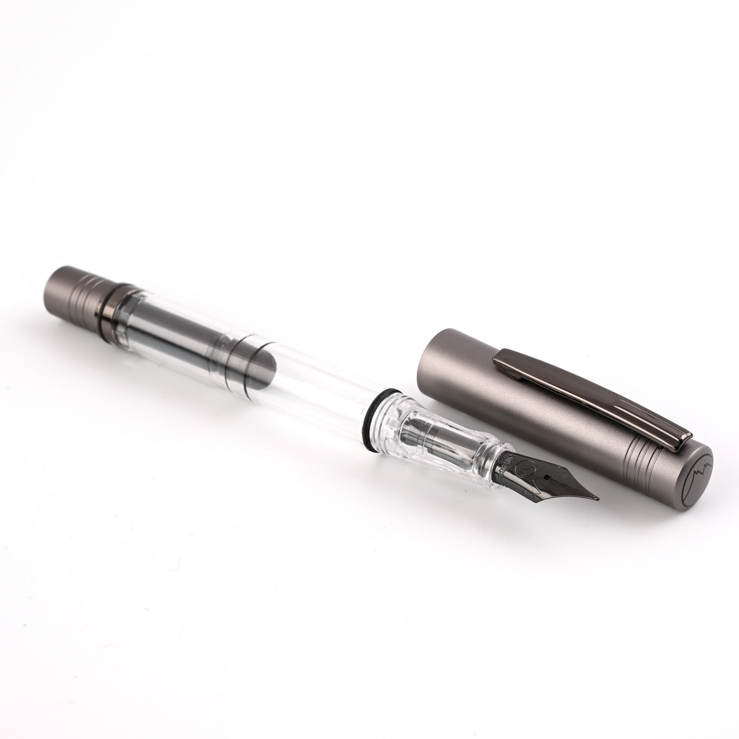 Monteverde MP1 Fountain Pen - Coal Grey PVD 3