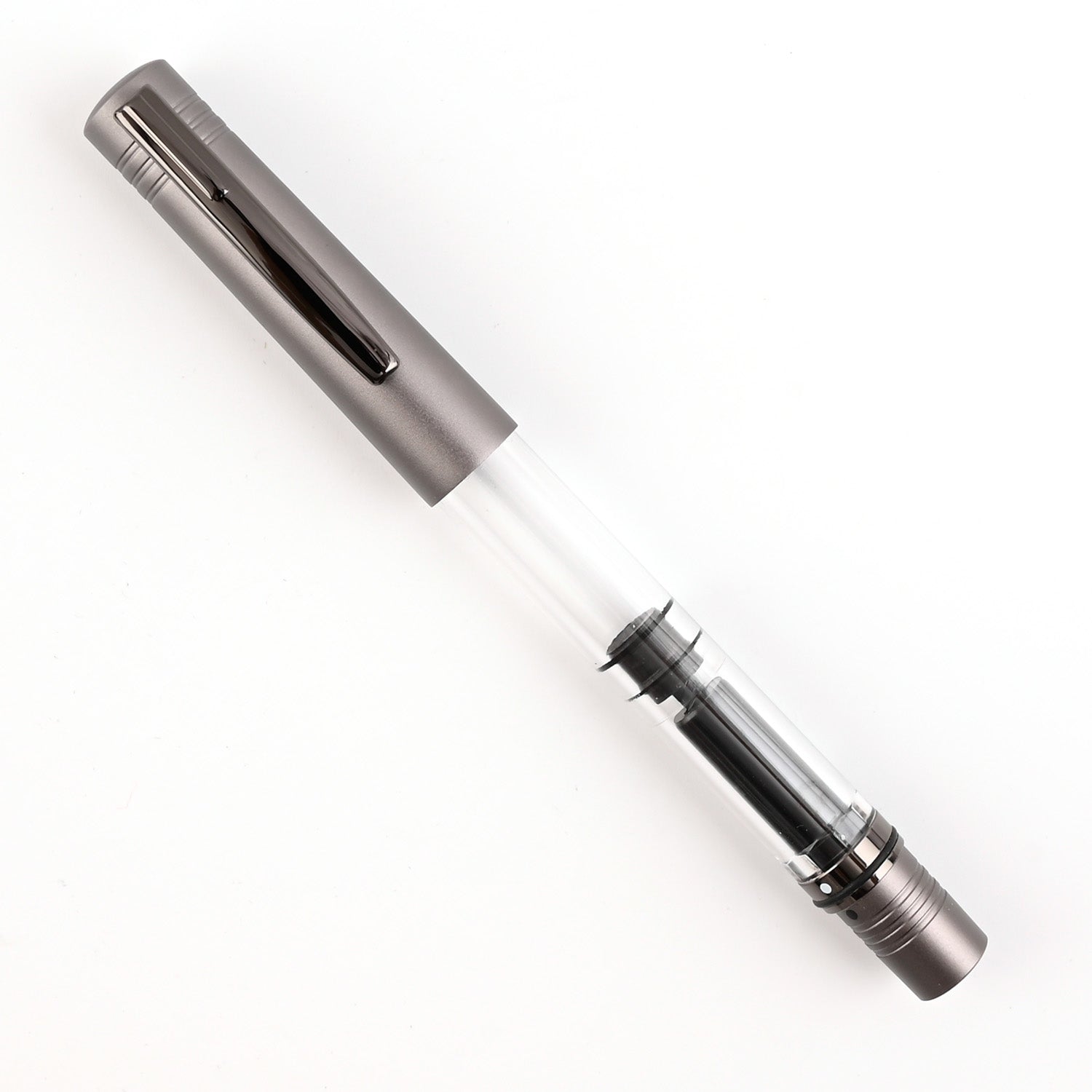 Monteverde MP1 Fountain Pen - Coal Grey PVD 6