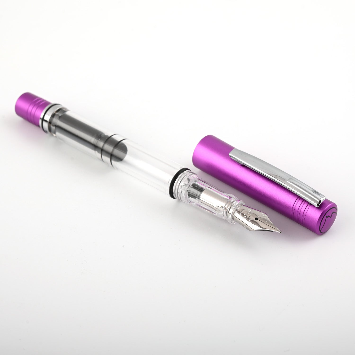 Monteverde MP1 Fountain Pen - Purple Frost CT 3