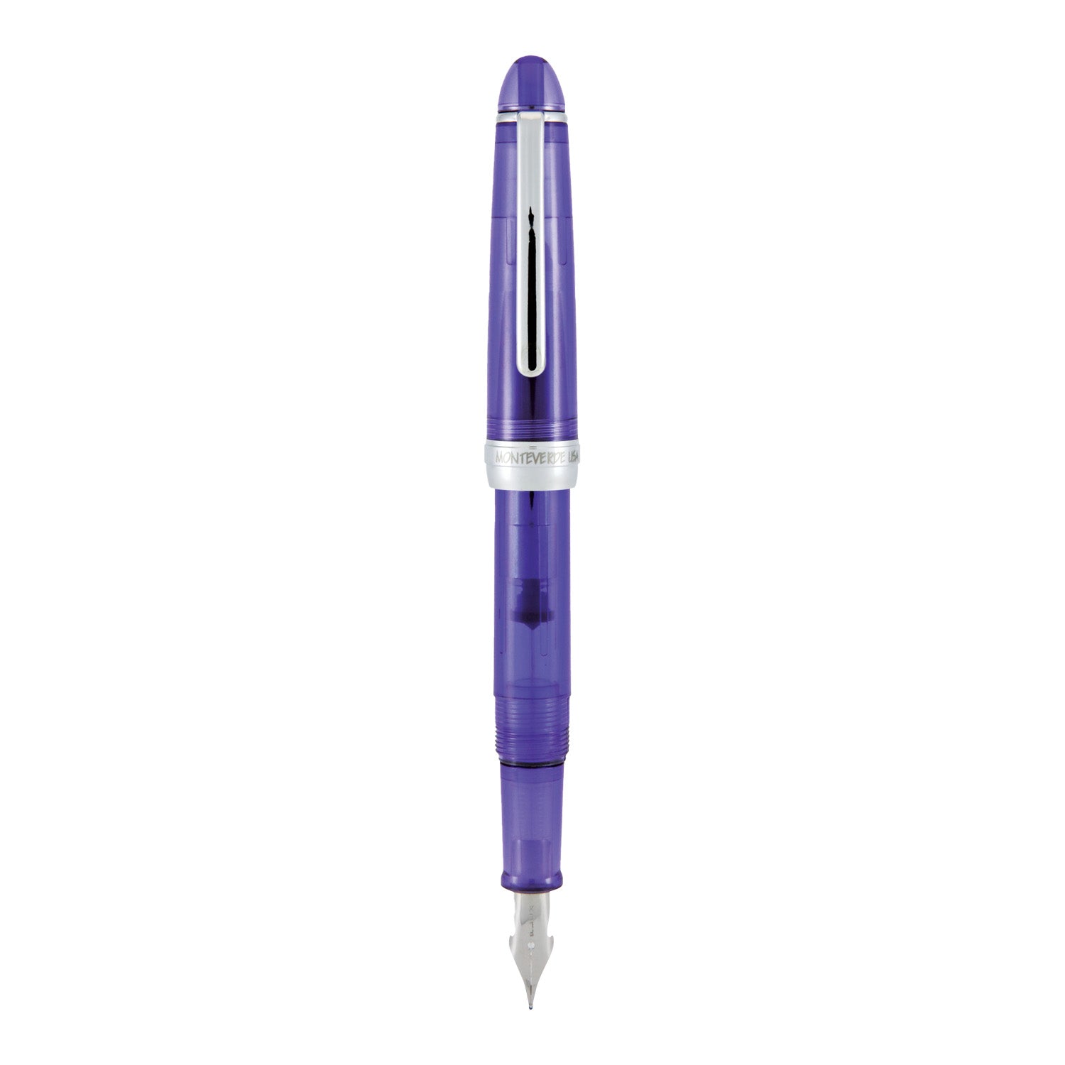 Monteverde Monza 3 Fountain Pen Set - Purple CT 3