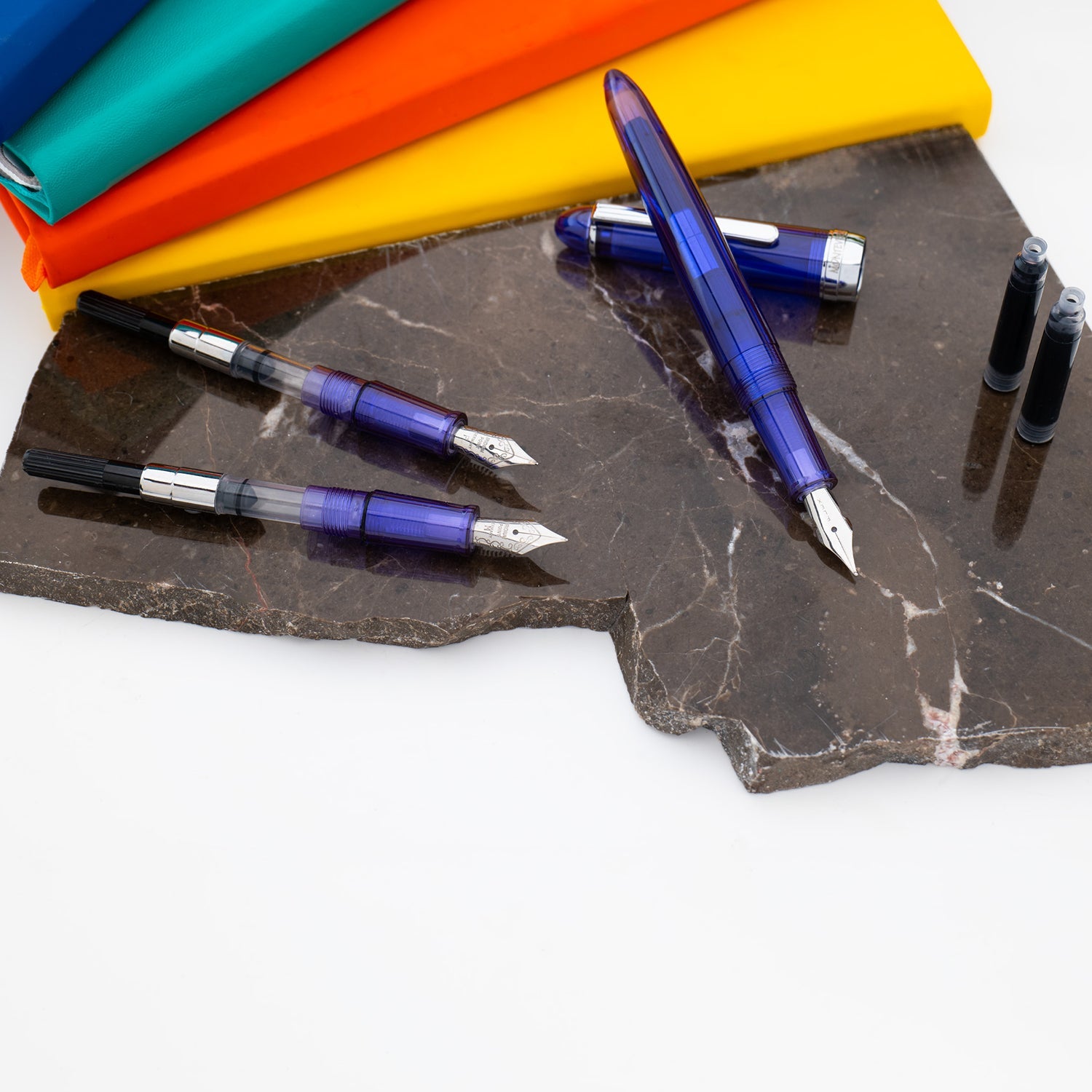 Monteverde Monza 3+ Fountain Pen Gift Set - Purple CT