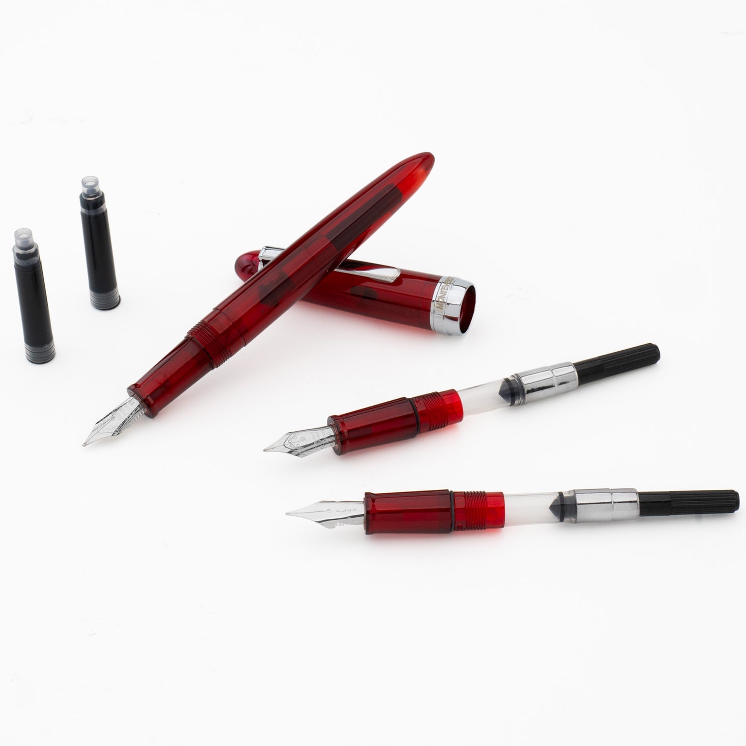 Monteverde Monza 3+ Fountain Pen Gift Set - Red CT