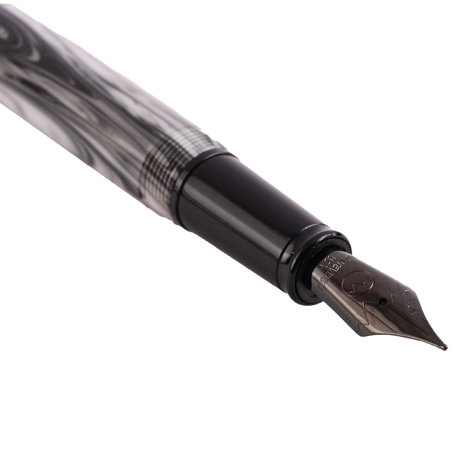 Monteverde Prima Fountain Pen - Grey Swirl BT 3