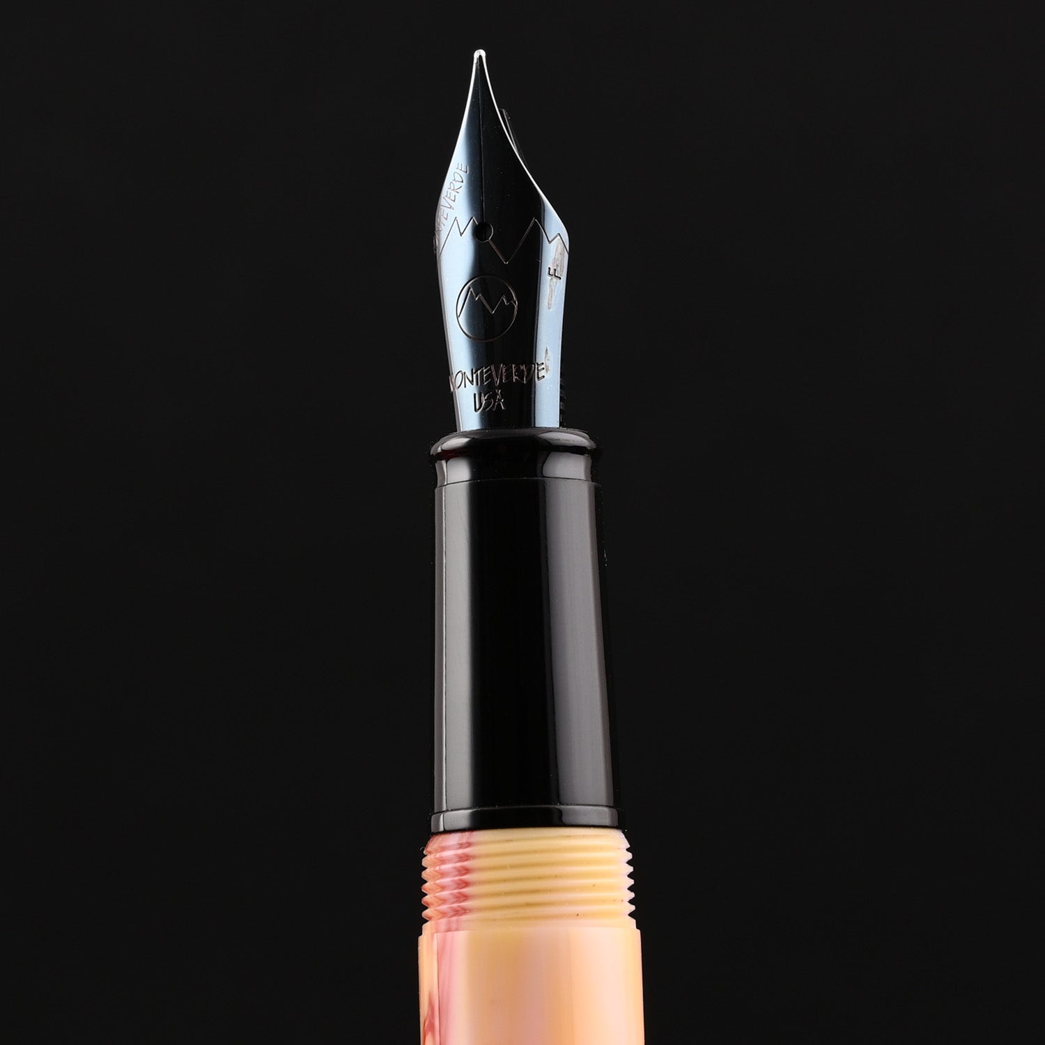 Monteverde Prima Fountain Pen - Red Swirl BT 15
