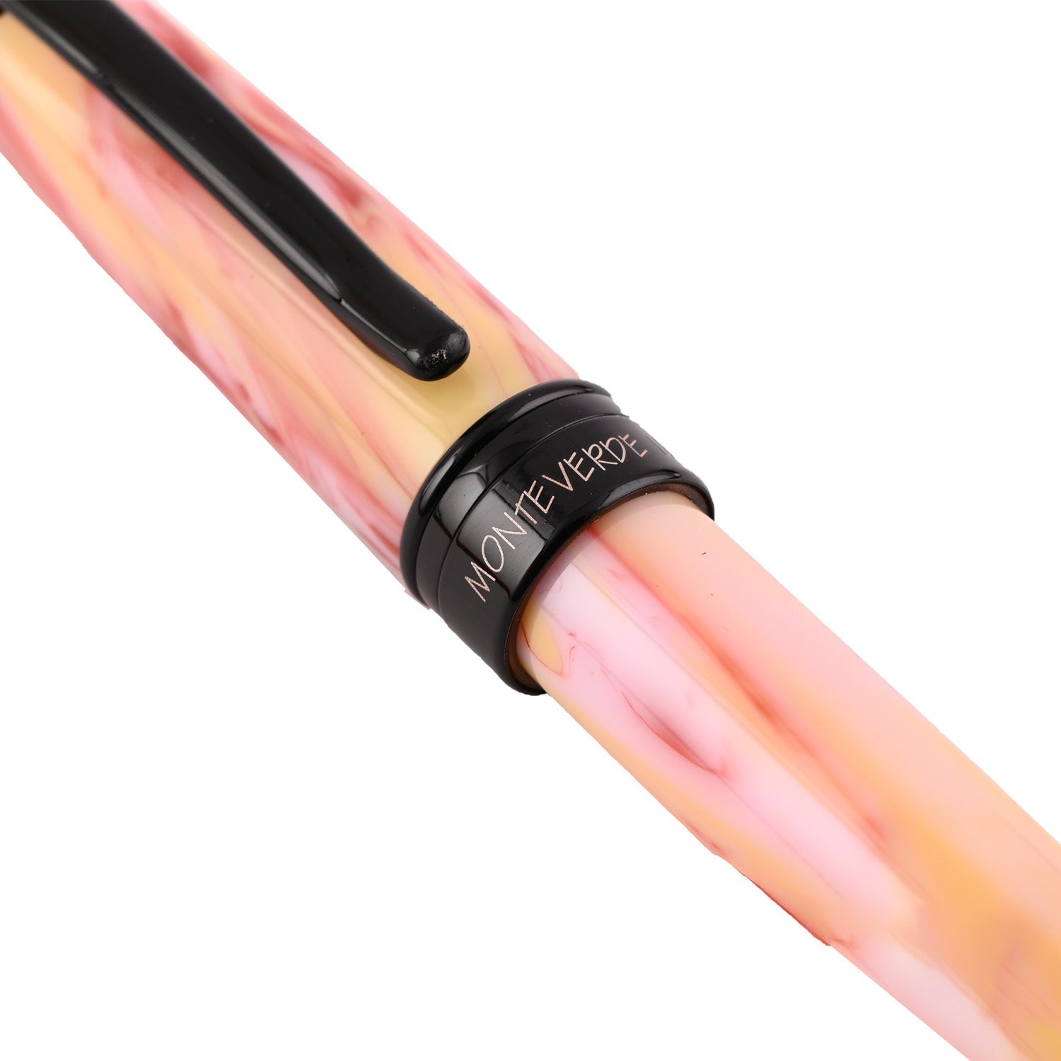 Monteverde Prima Fountain Pen - Red Swirl BT 4