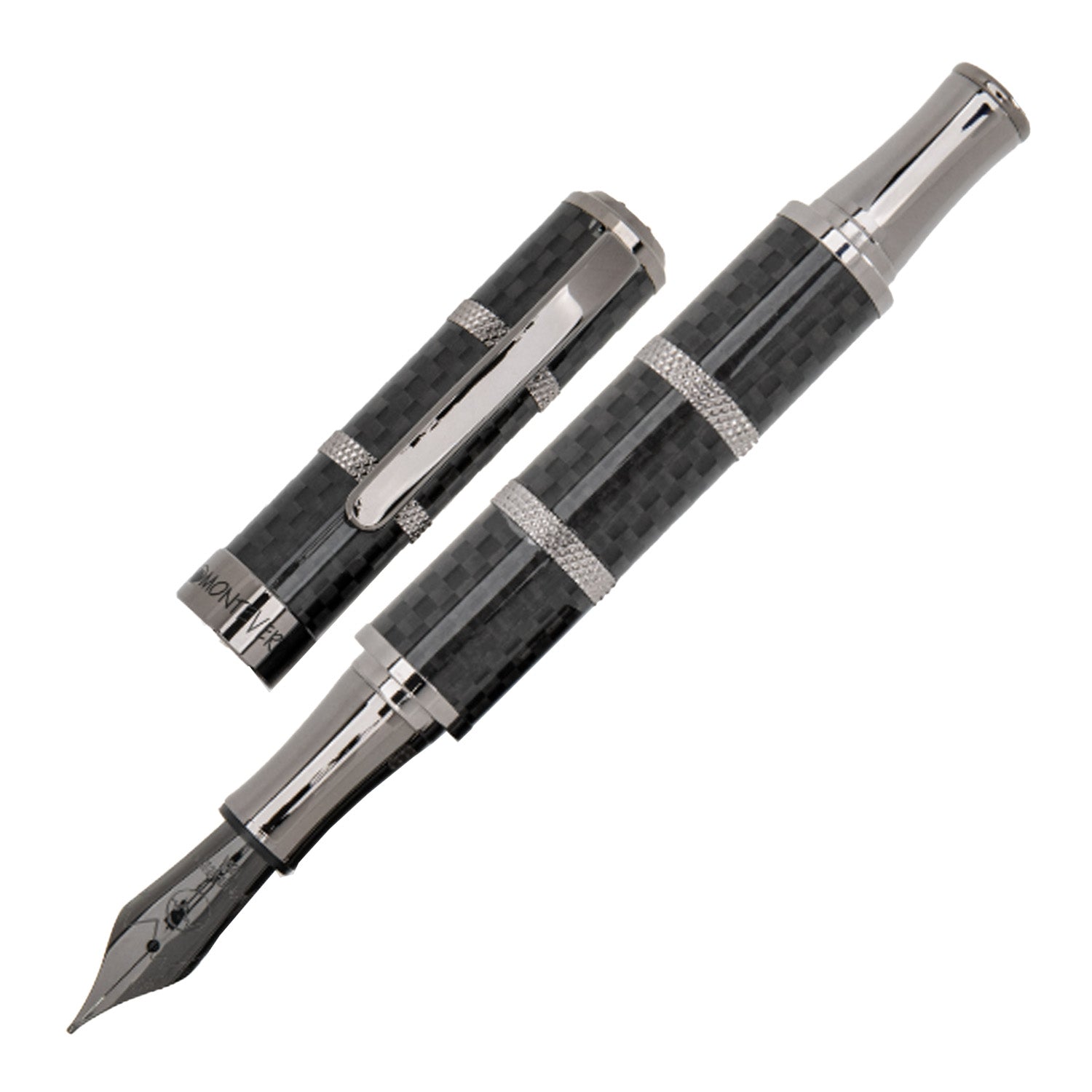 Monteverde Regatta Sport Fountain Pen - Carbon Fibre 1
