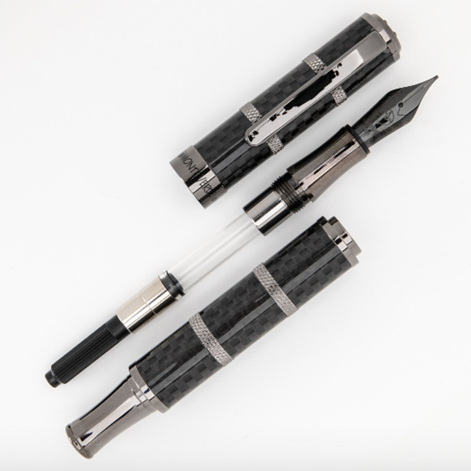 Monteverde Regatta Sport Fountain Pen - Carbon Fibre 4
