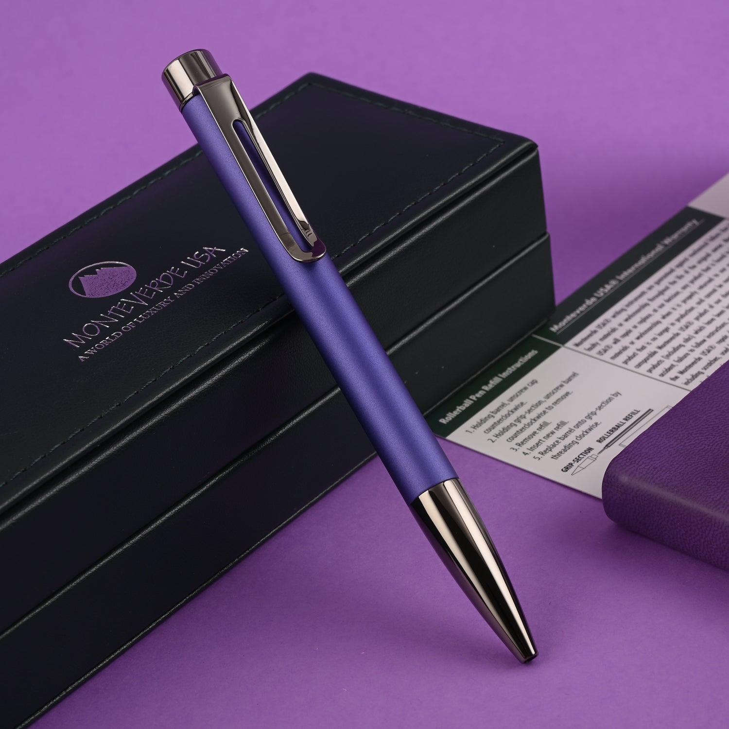 Monteverde Ritma Ball Pen - Purple 5