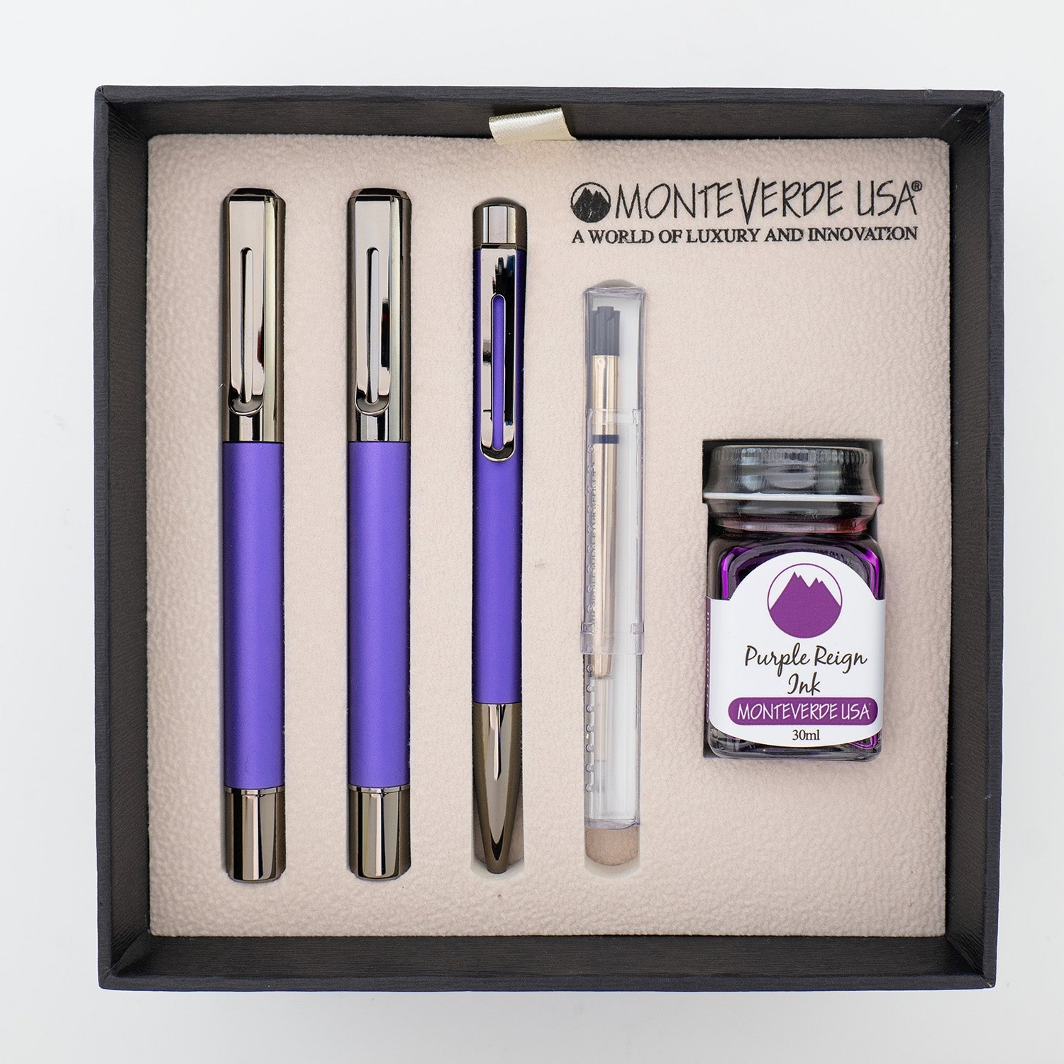 Monteverde Ritma Gift Set of 5 - Midnight Orchid RT (Special Edition) 1