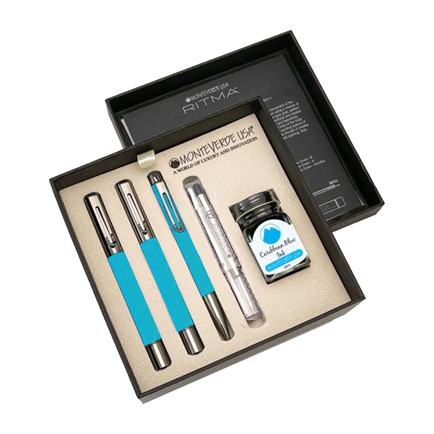 Monteverde Ritma Gift Set of 5 - Turquoise (Special Edition)