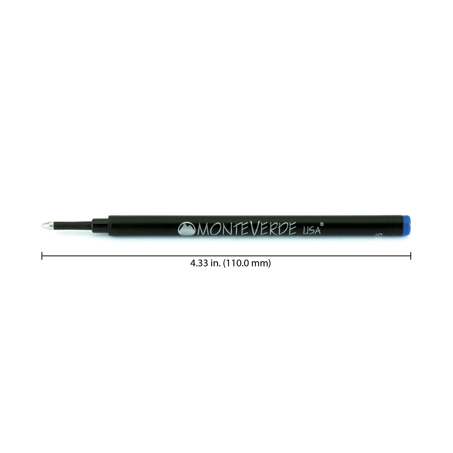 Monteverde Roller Ball Pen Refill - Broad - Blue - Pack of 2 3
