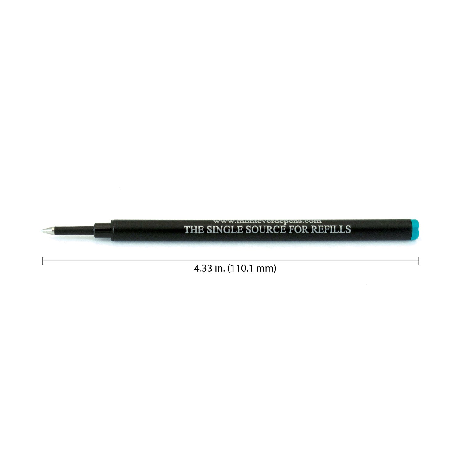 Monteverde Roller Ball Pen Refill - Medium - Turquoise - Pack of 2 3