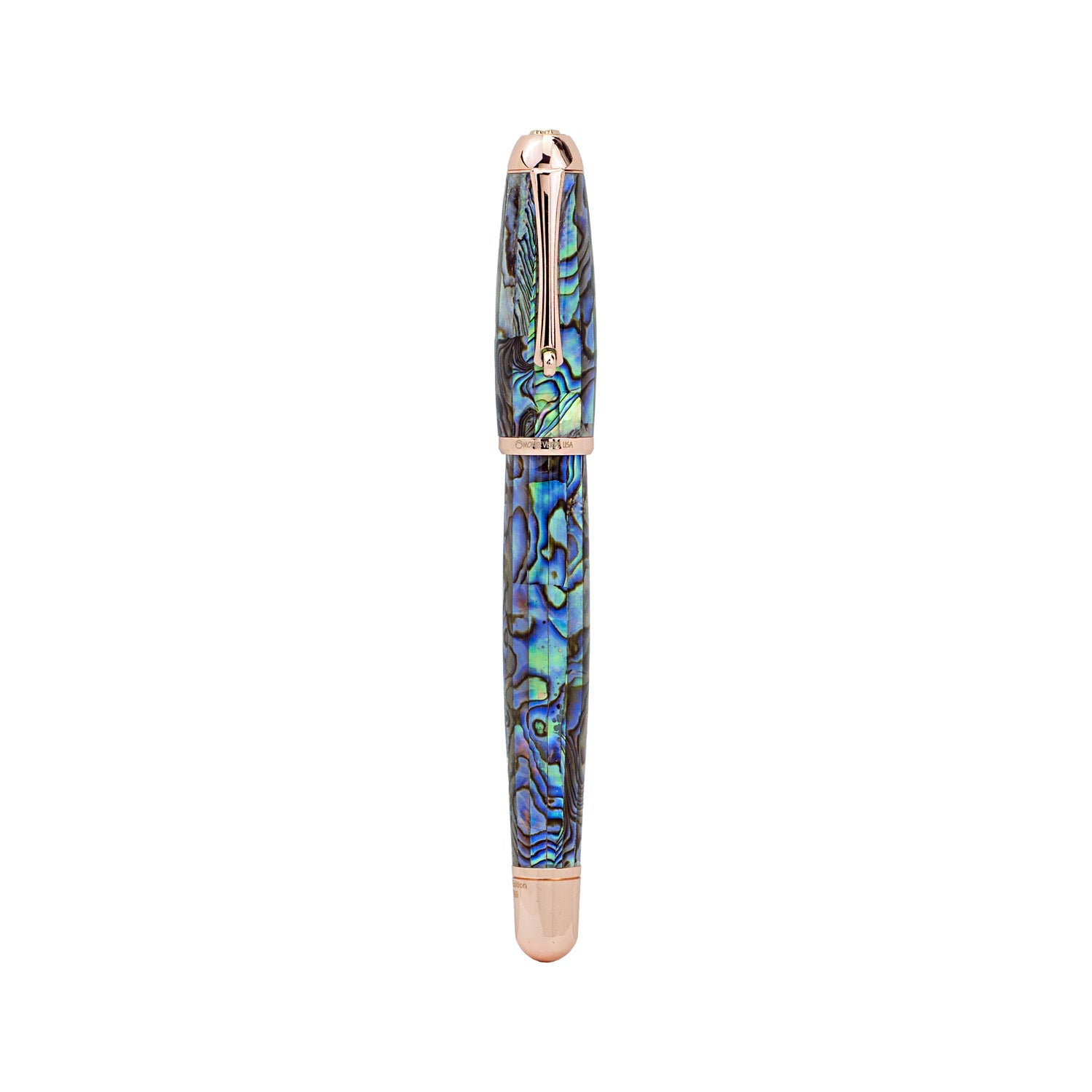 Monteverde Super Mega Abalone 14K Gold Fountain Pen - Rosegold (Limited Edition) 3