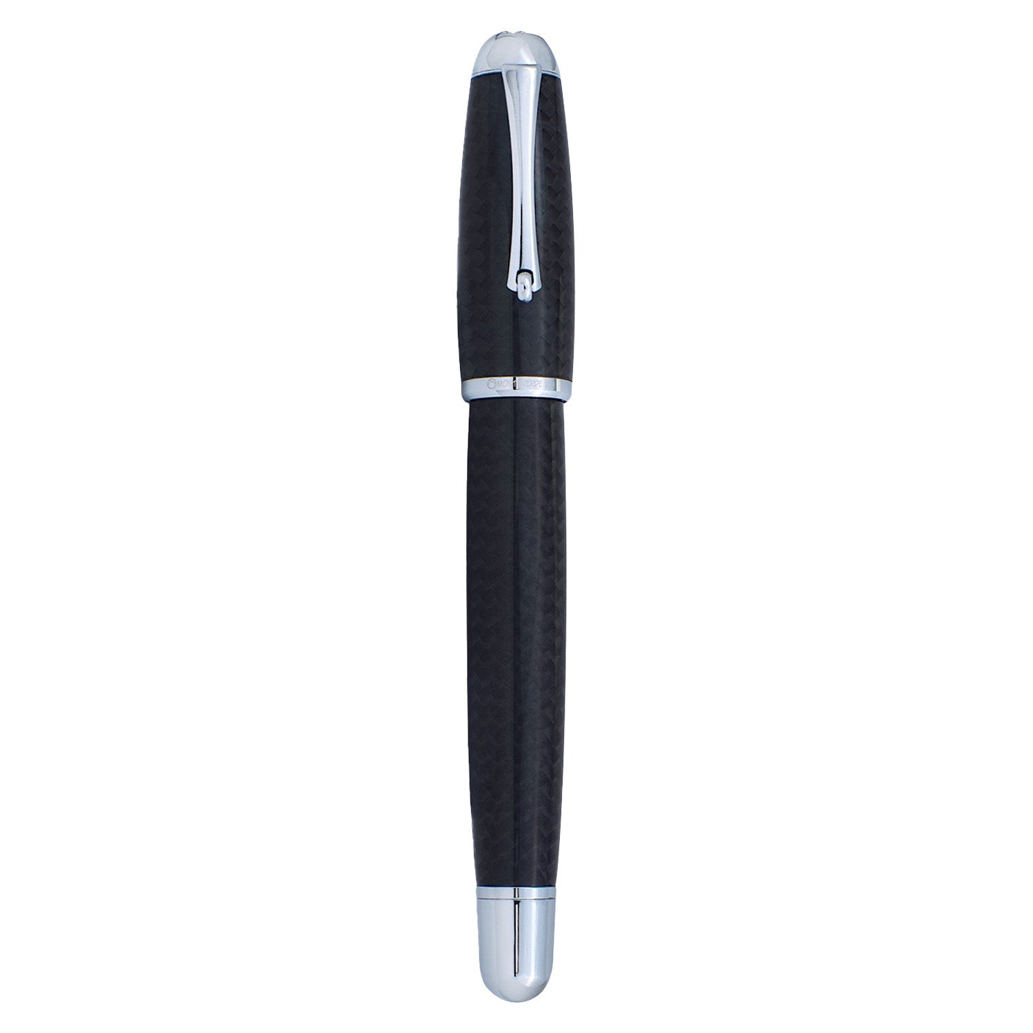 Monteverde Super Mega Carbon Fibre Fountain Pen - Black CT 13