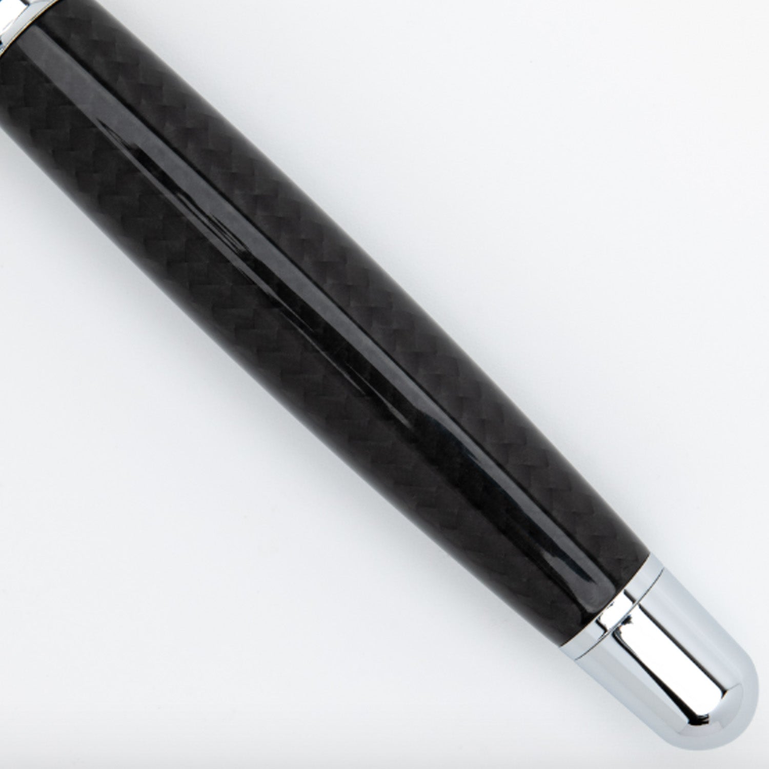 Monteverde Super Mega Carbon Fibre Fountain Pen - Black CT 8
