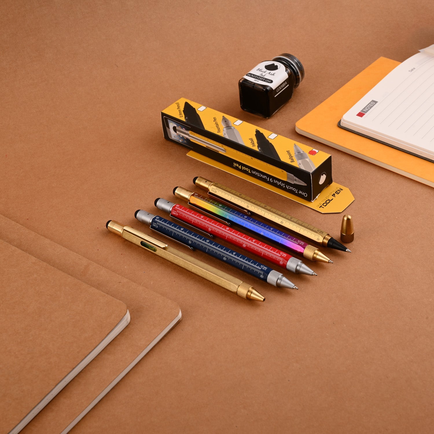 Monteverde 9 Function Tool Ball Pen - Yellow CT 11
